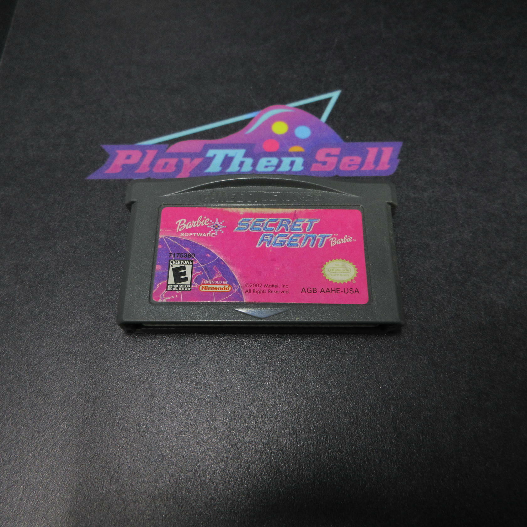 Secret Agent Barbie GBA Gameboy Advance Cartridge / Tested - Very Good