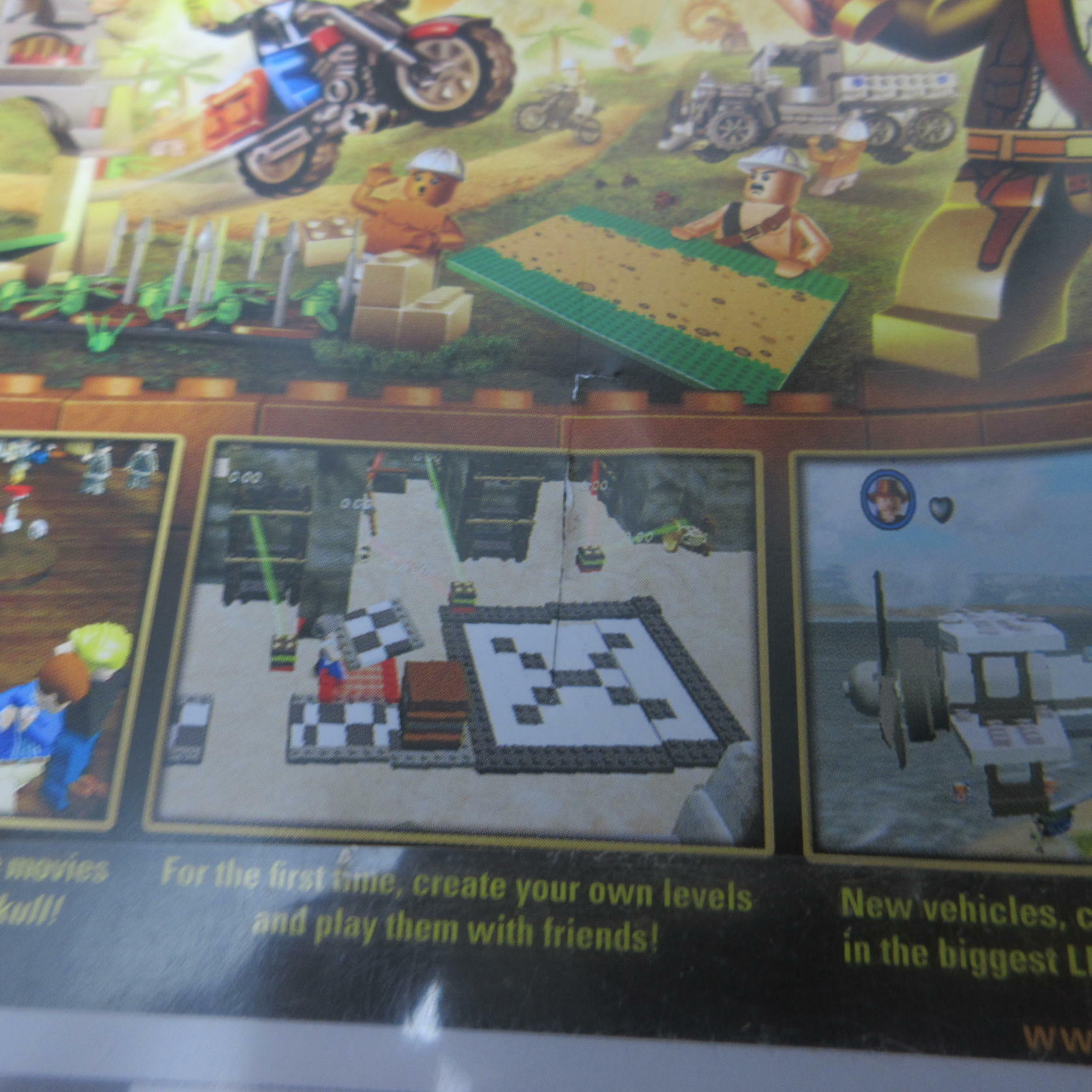 Lego Indiana Jones 2 The Adventure Continues Nintendo Wii Complete - Very Good