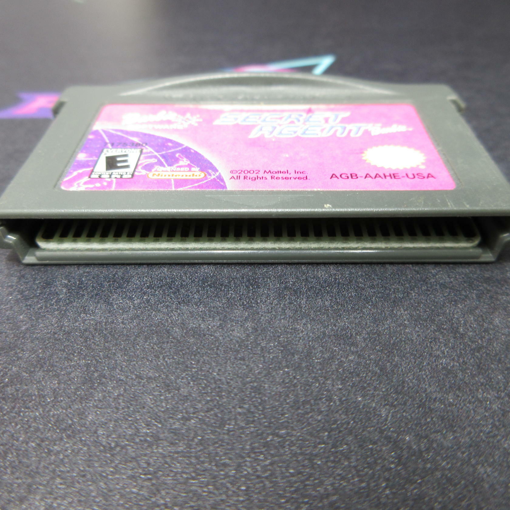 Secret Agent Barbie GBA Gameboy Advance Cartridge / Tested - Very Good