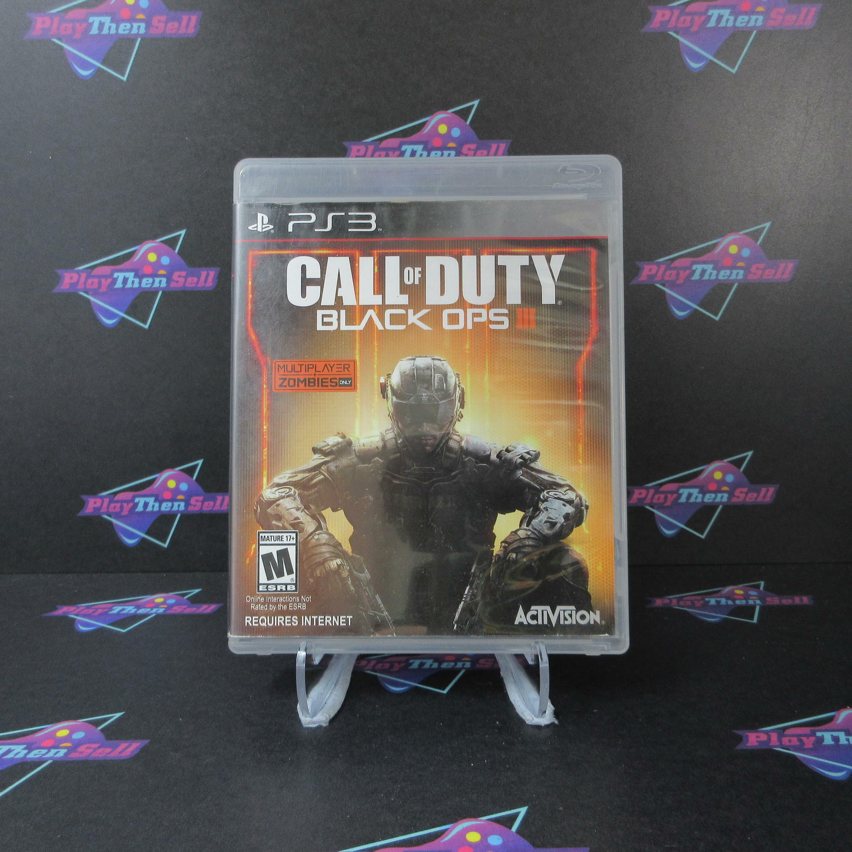Call of Duty Black Ops III Multiplayer + Zombies PS3 Complete - Very Good