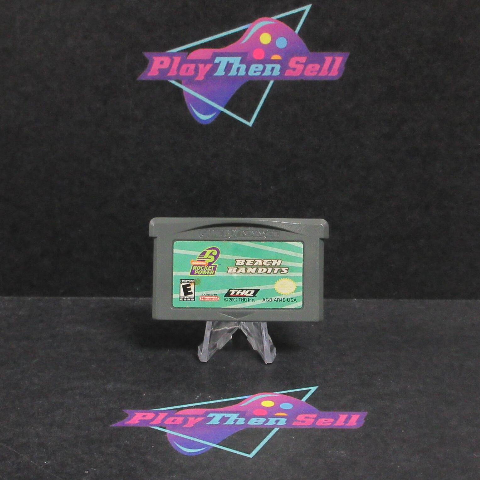 Rocket Power Beach Bandits GBA Gameboy Advance Cartridge / Tested - Very Good