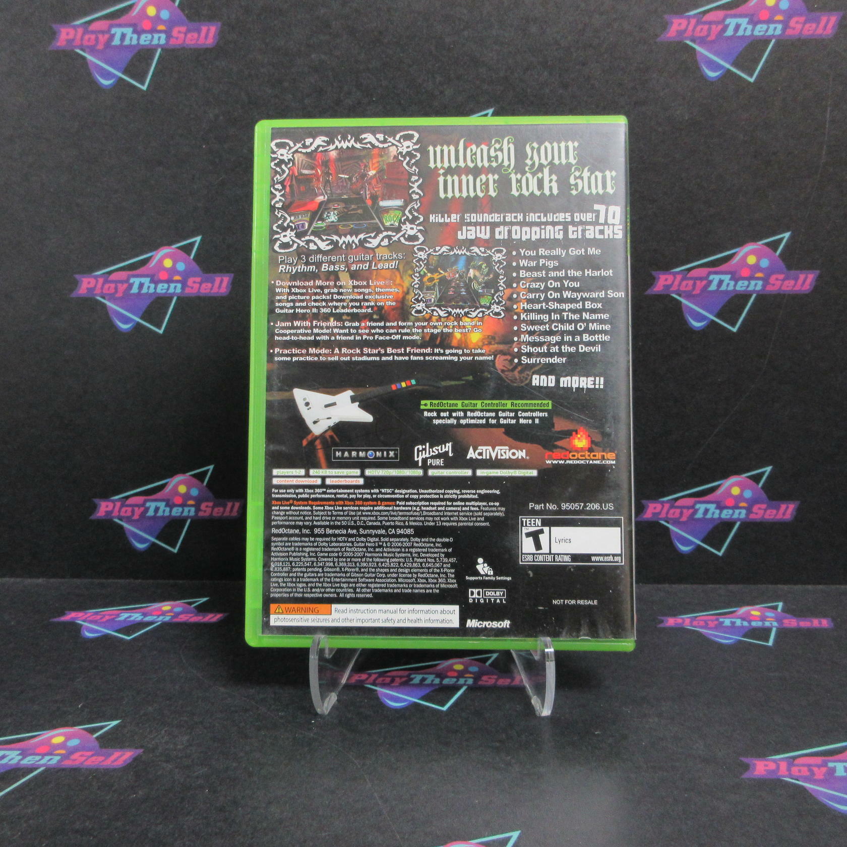 Guitar Hero II 2 Xbox 360 Complete - Very Good