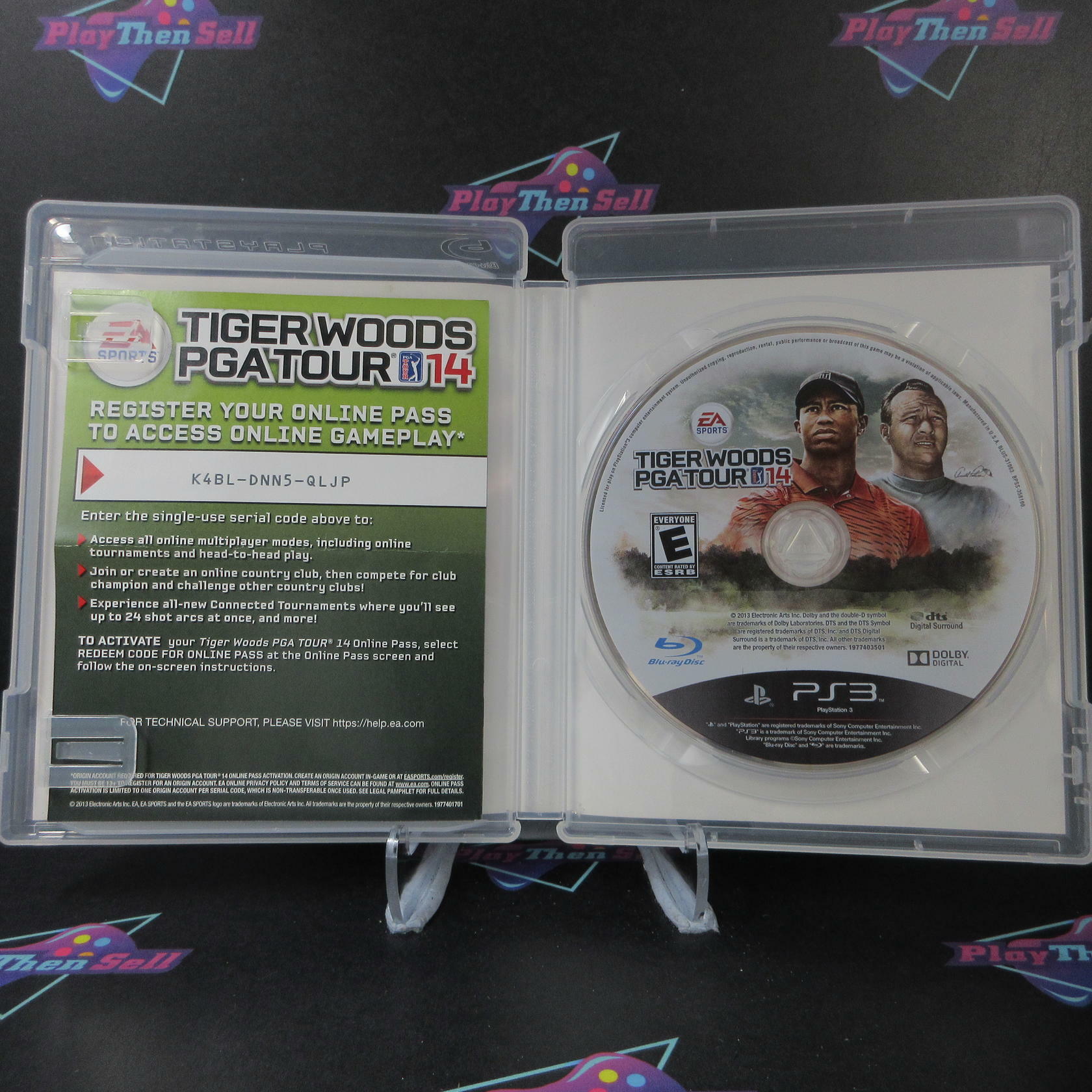 Tiger Woods PGA TOUR 14 PS3 PlayStation 3 - Very Good