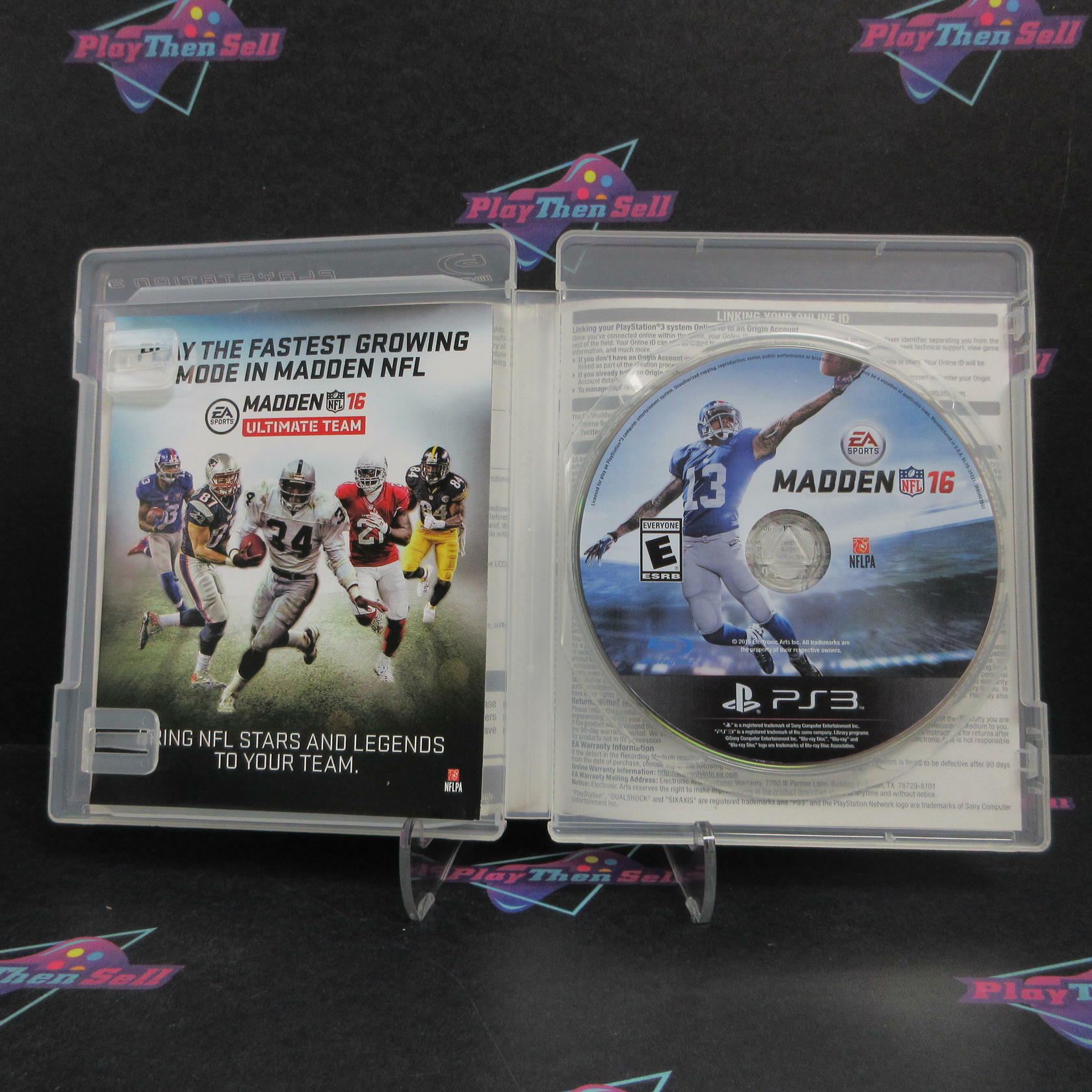 Madden NFL 16 PS3 PlayStation 3 Complete - Very Good