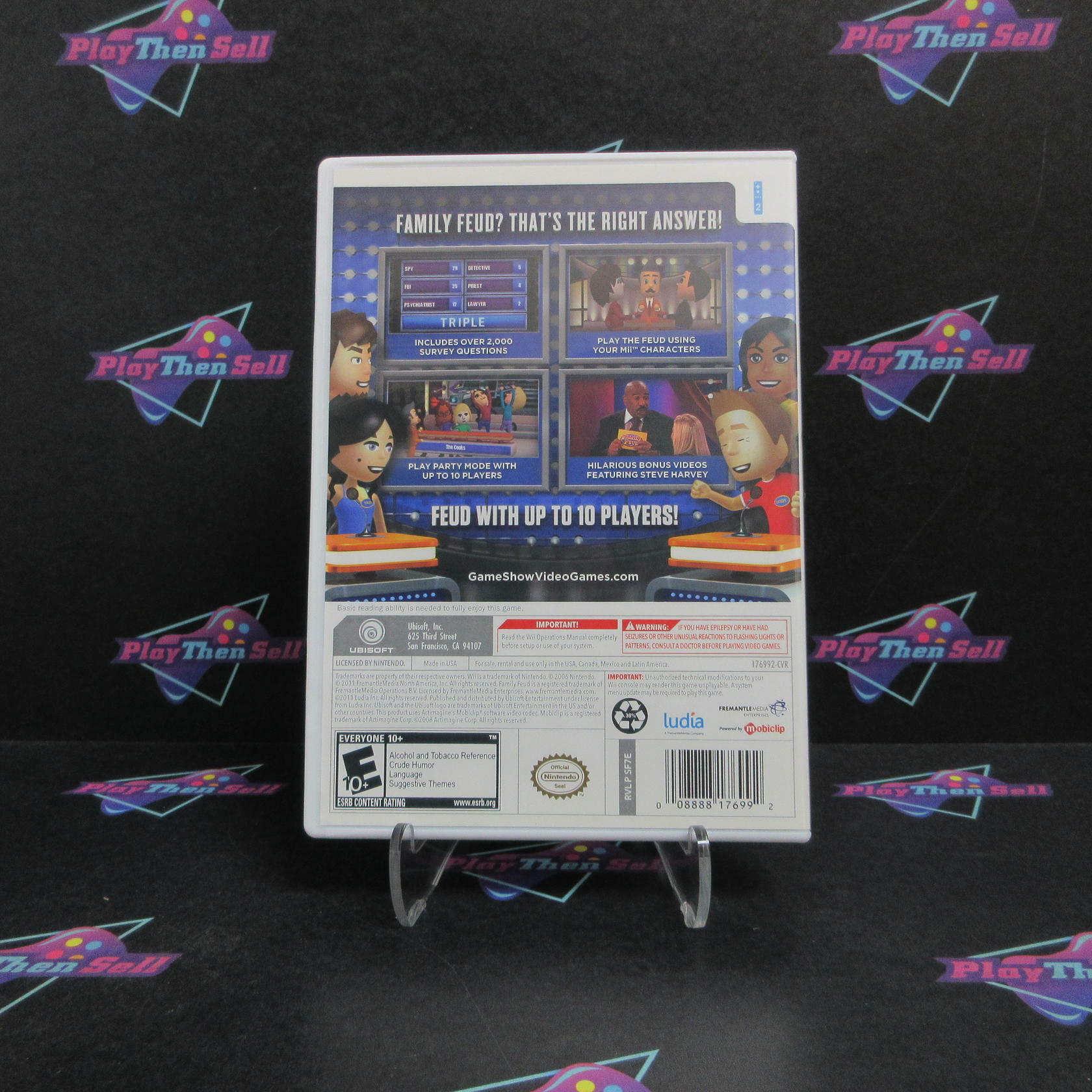 Family Feud 2012 Edition Nintendo Wii Complete - Refurbished