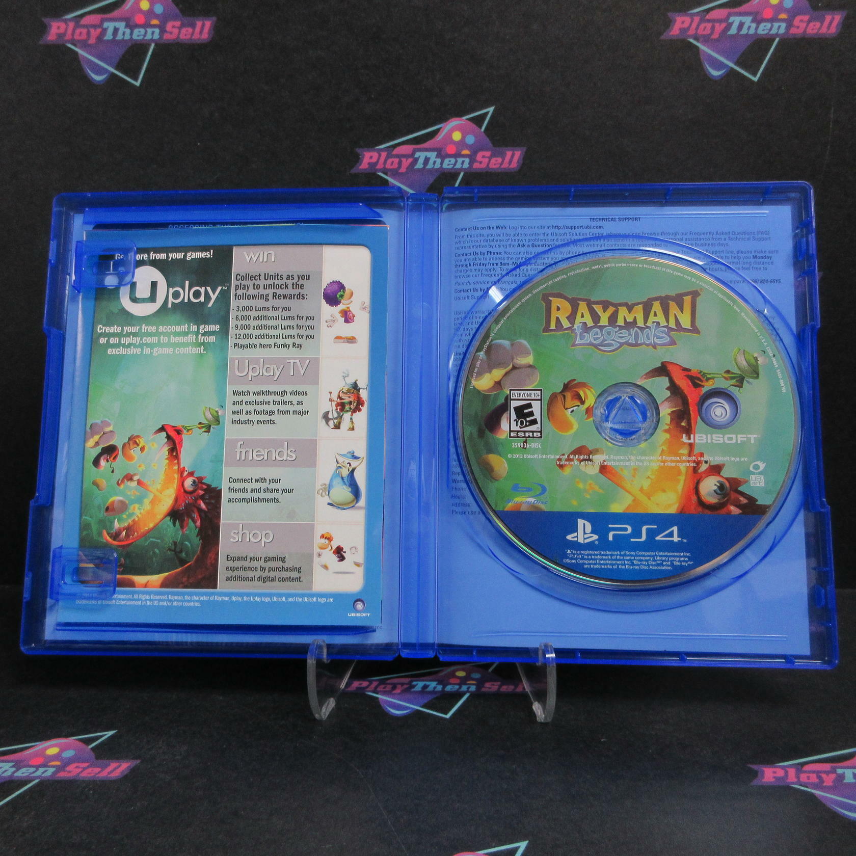 Rayman Legends PS4 PlayStation 4 Complete - Refurbished