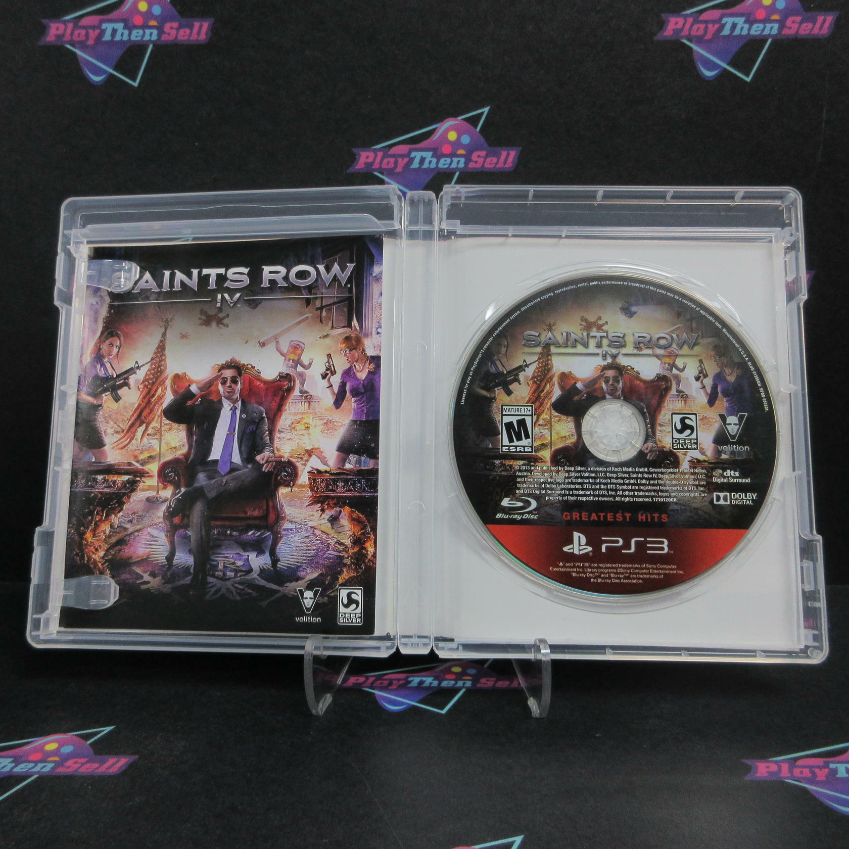 Saints Row IV PS3 PlayStation 3 GH Complete - Excellent
