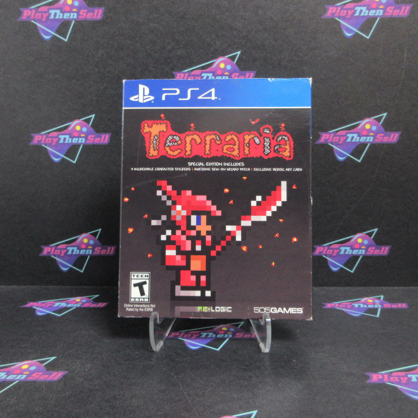 Terraria Special Edition PS4 PlayStation 4 +Sleeve/Art Card Complete - Refurbished