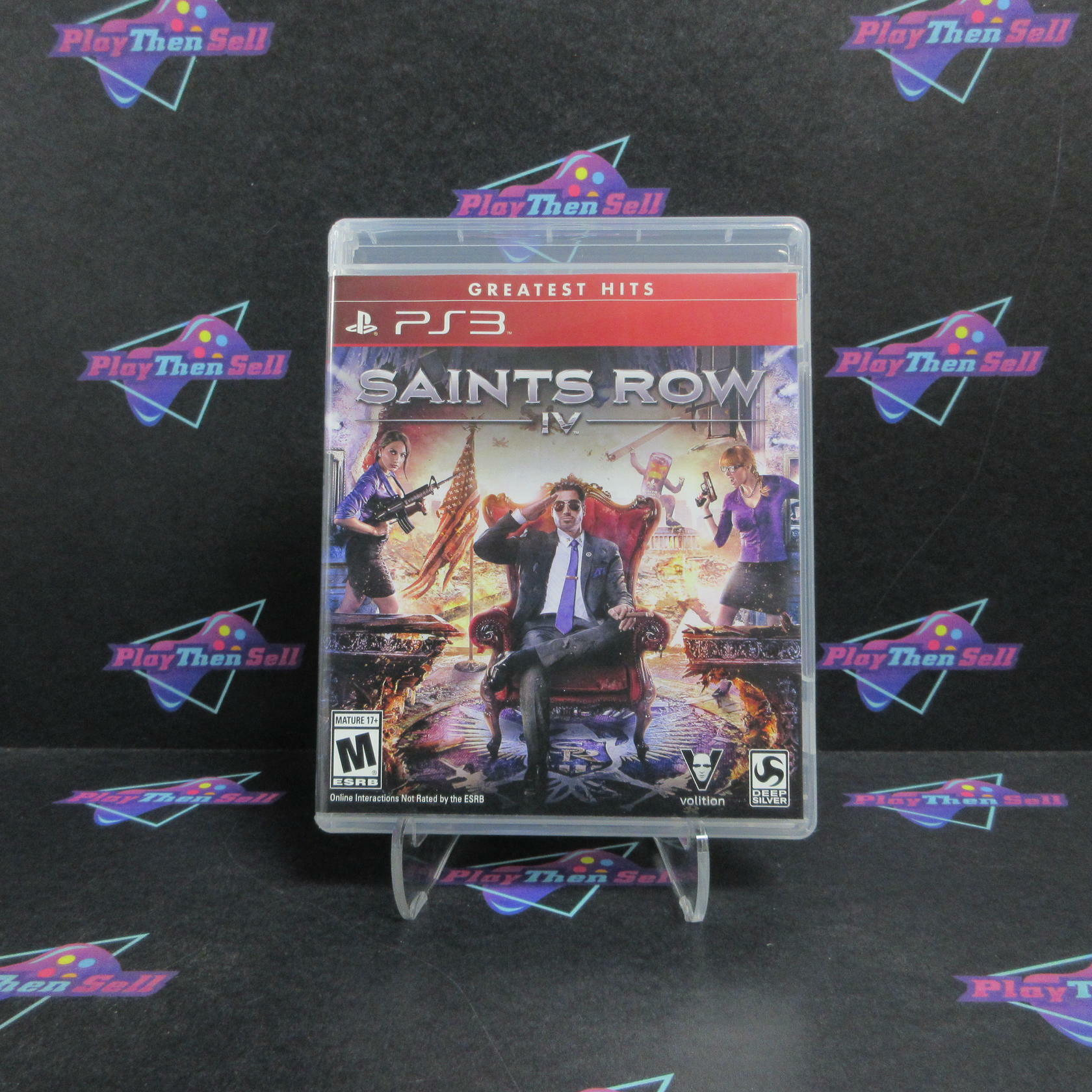 Saints Row IV PS3 PlayStation 3 GH Complete - Excellent