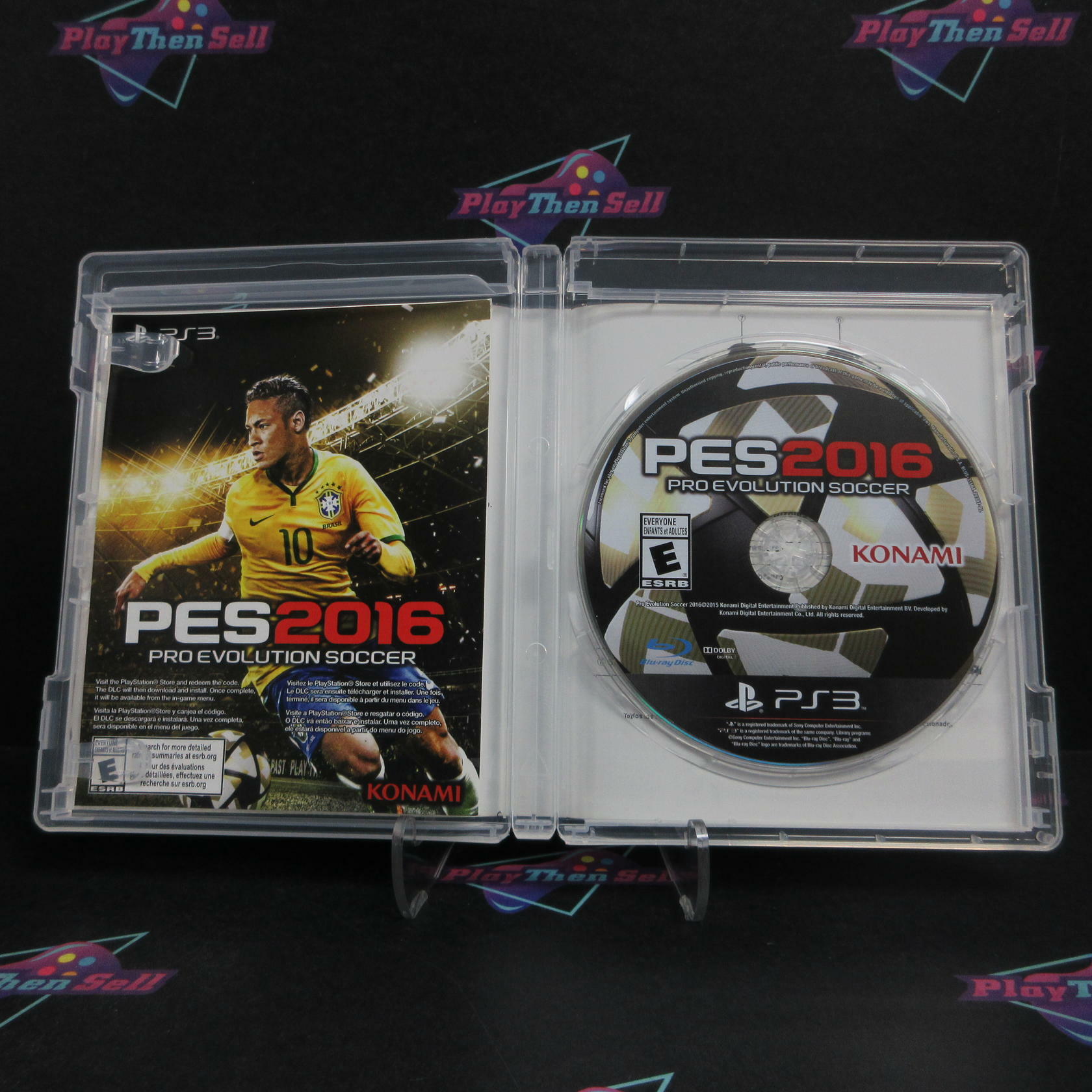 PES 2016 Pro Evolution Soccer PS3 PlayStation 3 Complete - Excellent