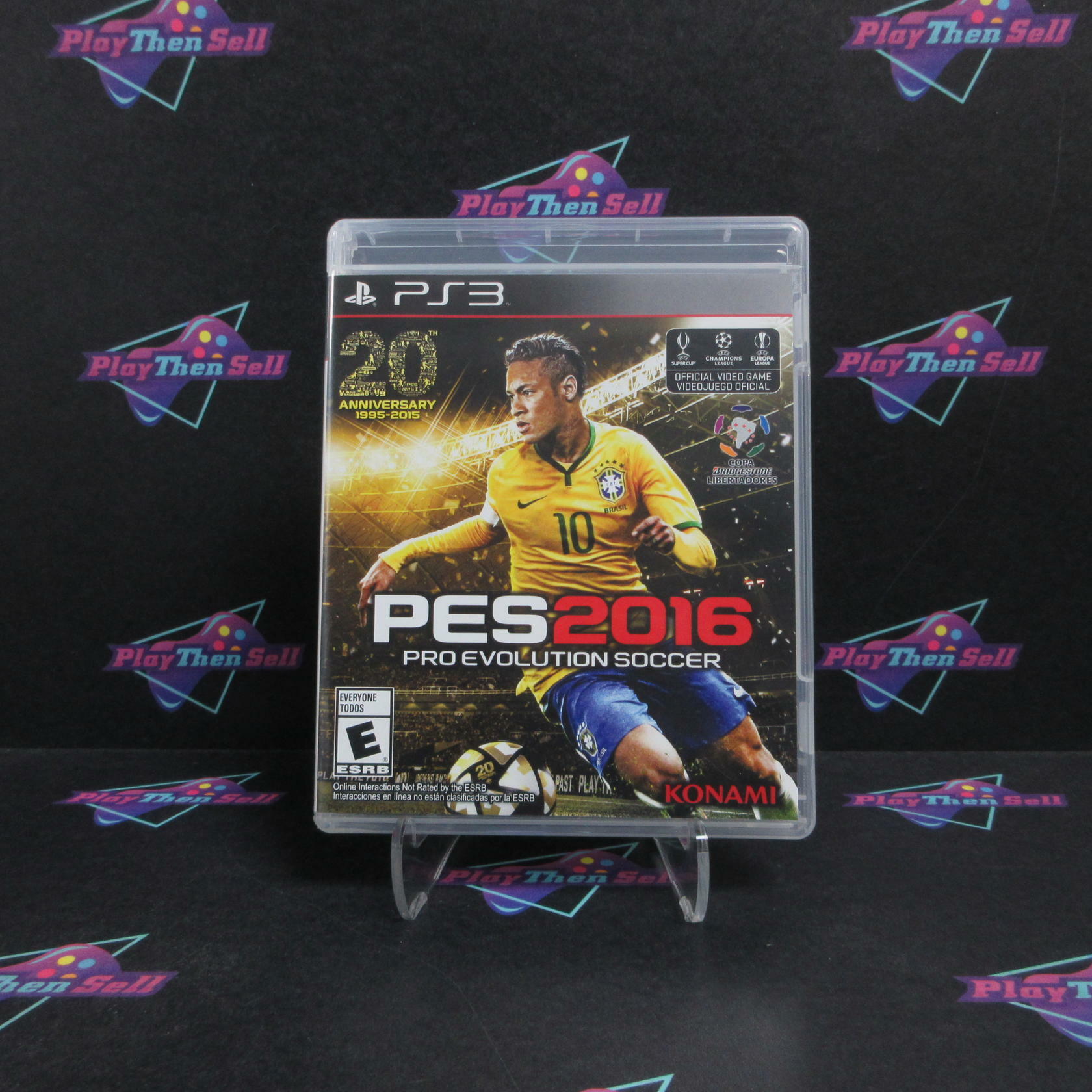 PES 2016 Pro Evolution Soccer PS3 PlayStation 3 Complete - Excellent