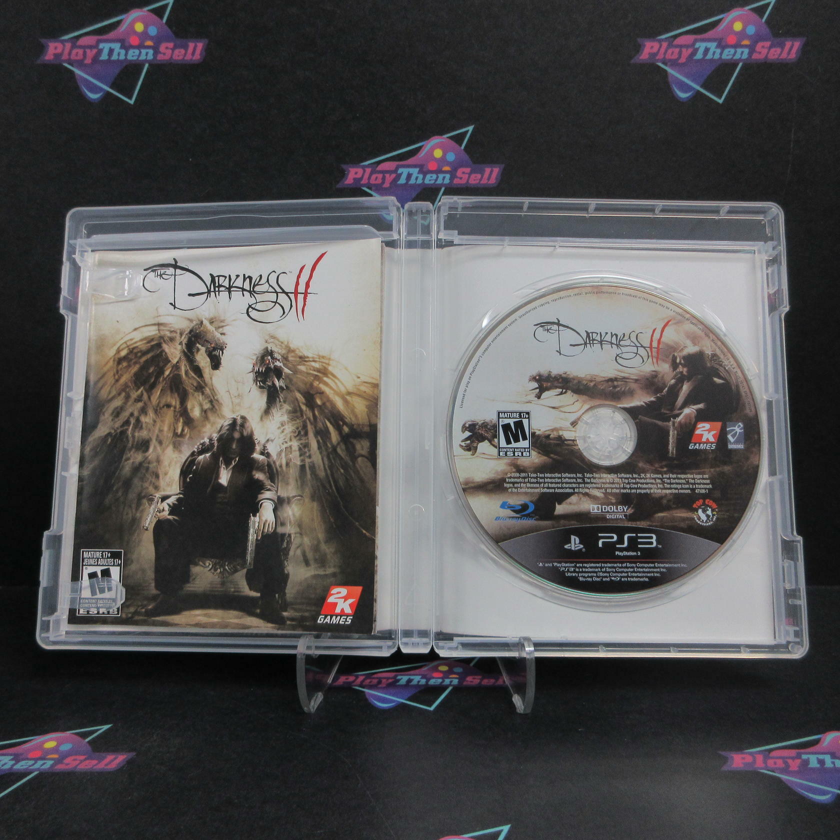 The Darkness II 2 PS3 PlayStation 3 Complete - Excellent