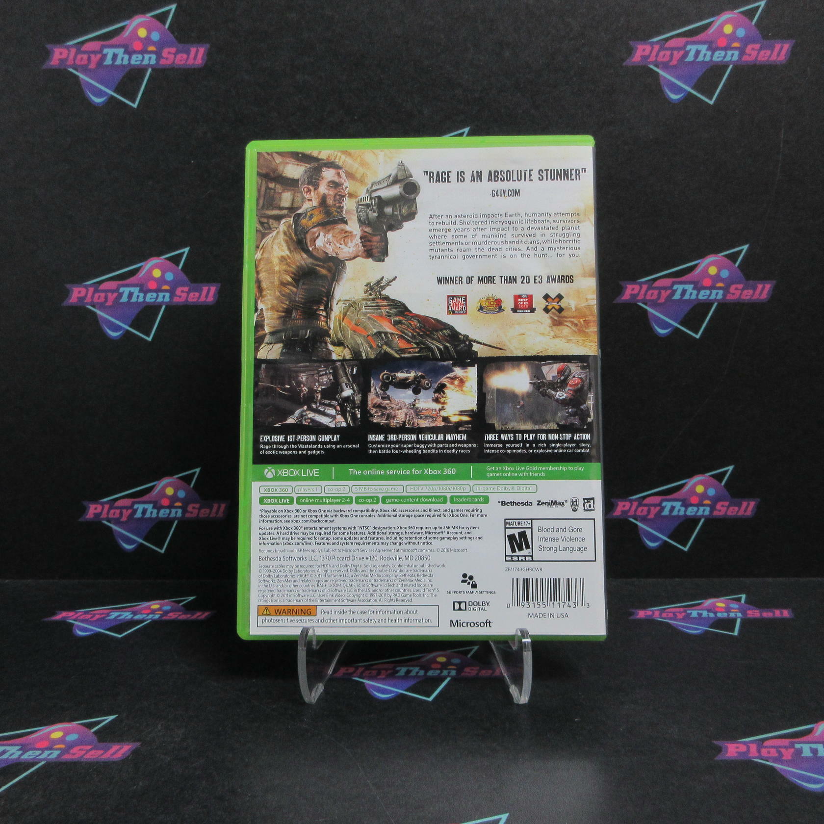 Rage Xbox 360 / Xbox One Complete - Refurbished