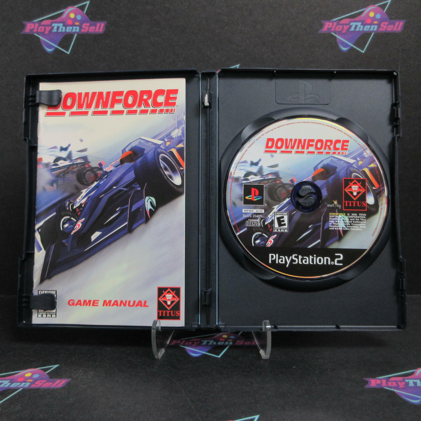 Downforce PS2 PlayStation 2 + Reg Card Complete - Excellent