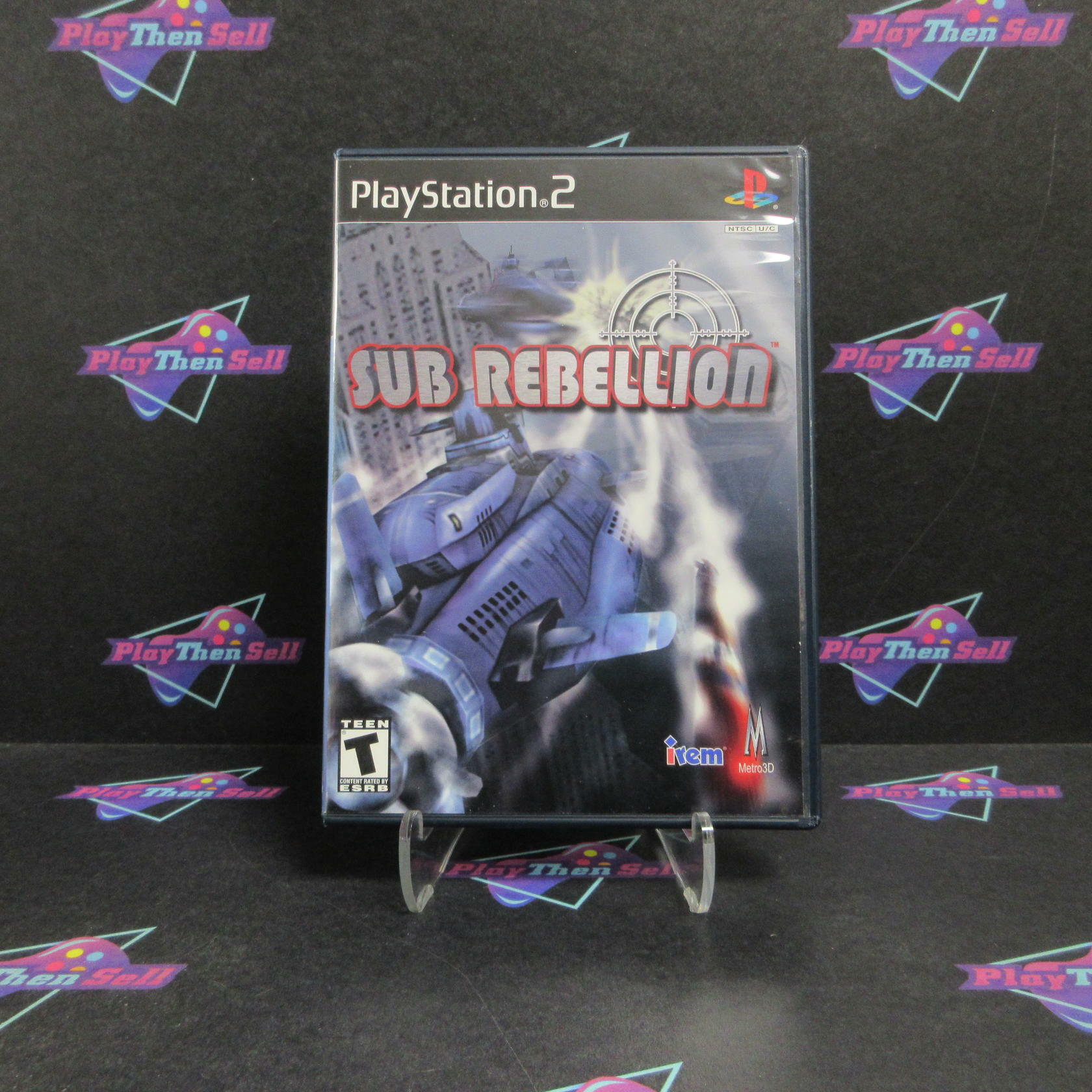 Sub Rebellion PS2 PlayStation 2 + Reg Card Complete - Refurbished