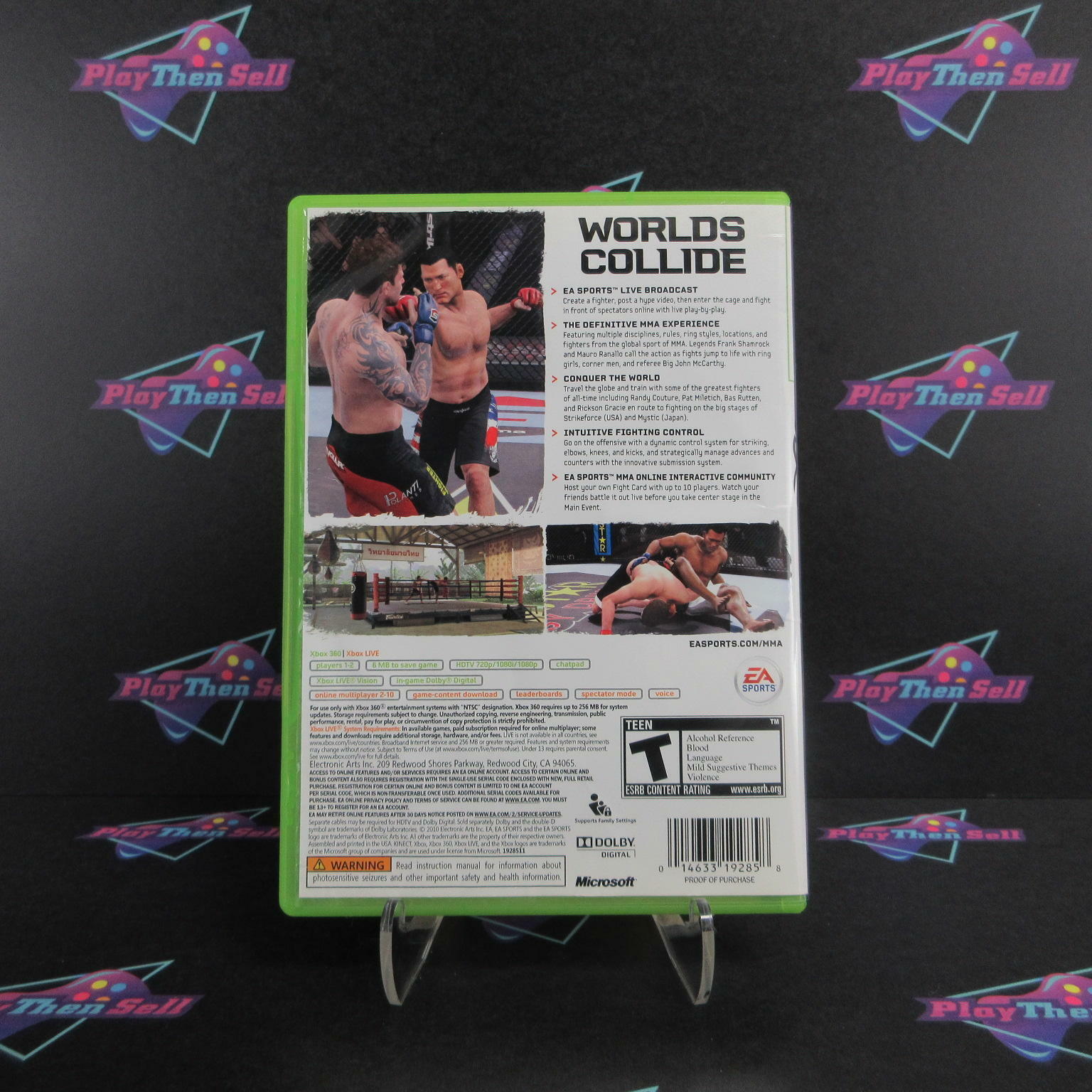 EA Sports MMA Xbox 360 Complete - Excellent