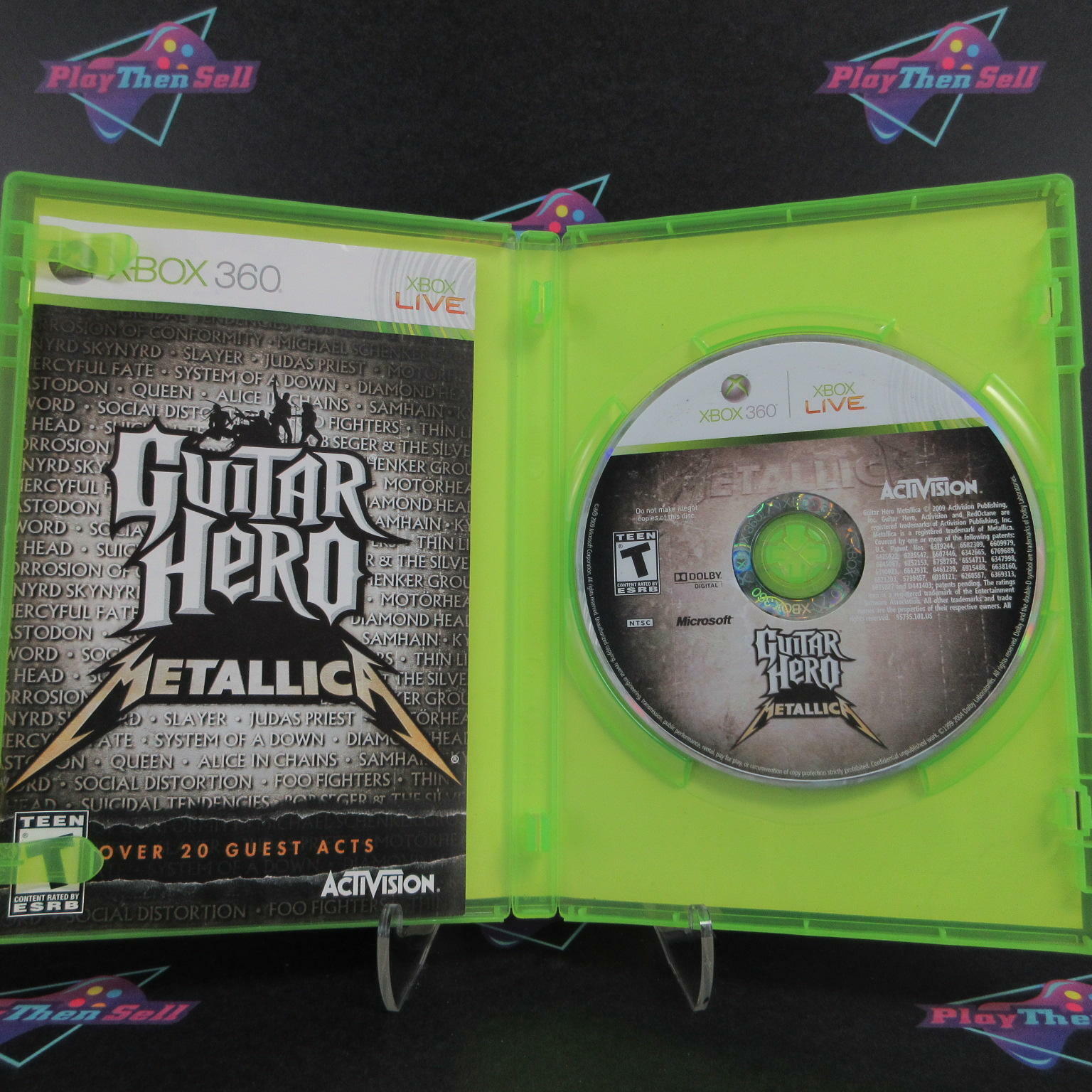 Guitar Hero Metallica Xbox 360 Complete - Very Good