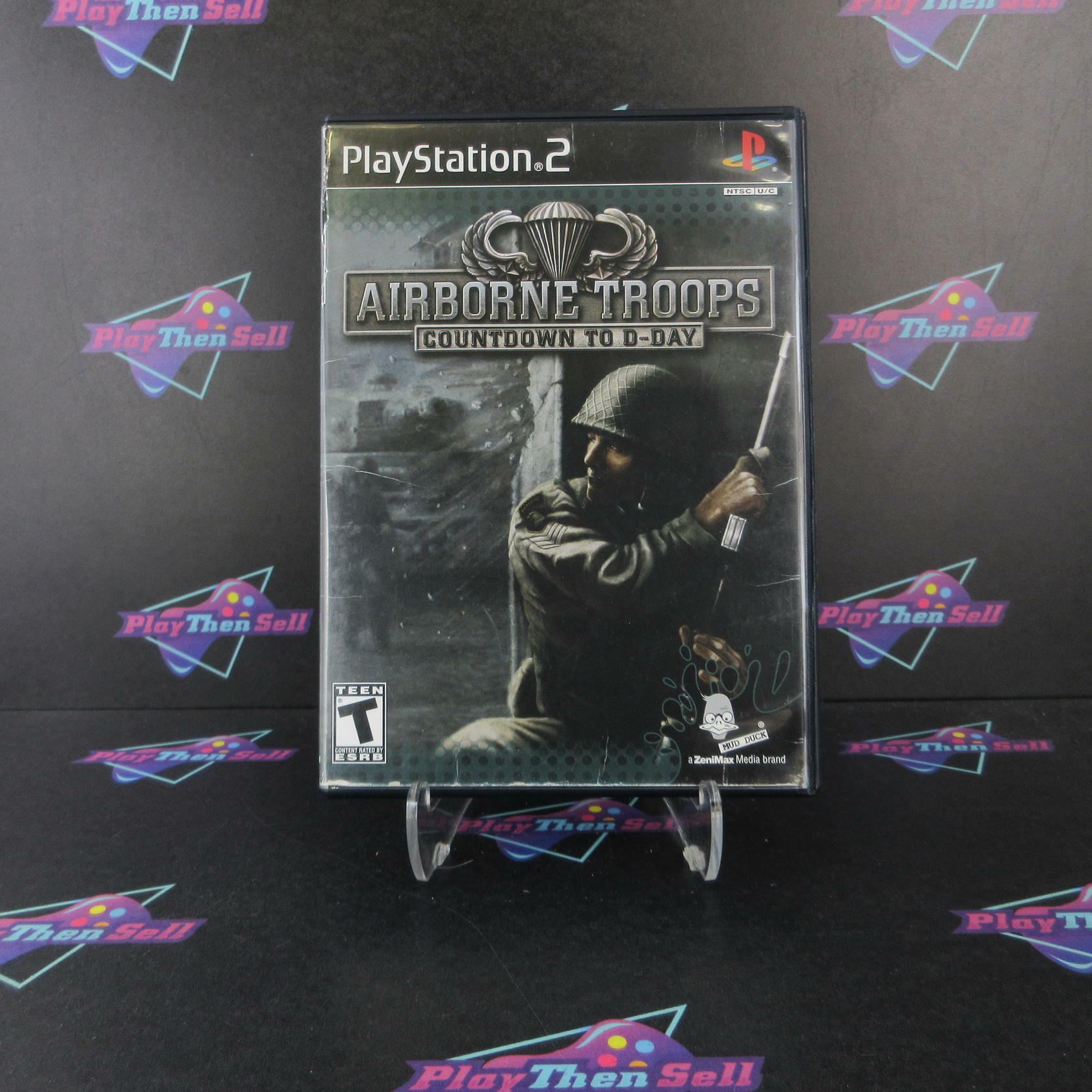 Airborne Troops Countdown D-Day PlayStation 2 + Reg Complete - Very Good