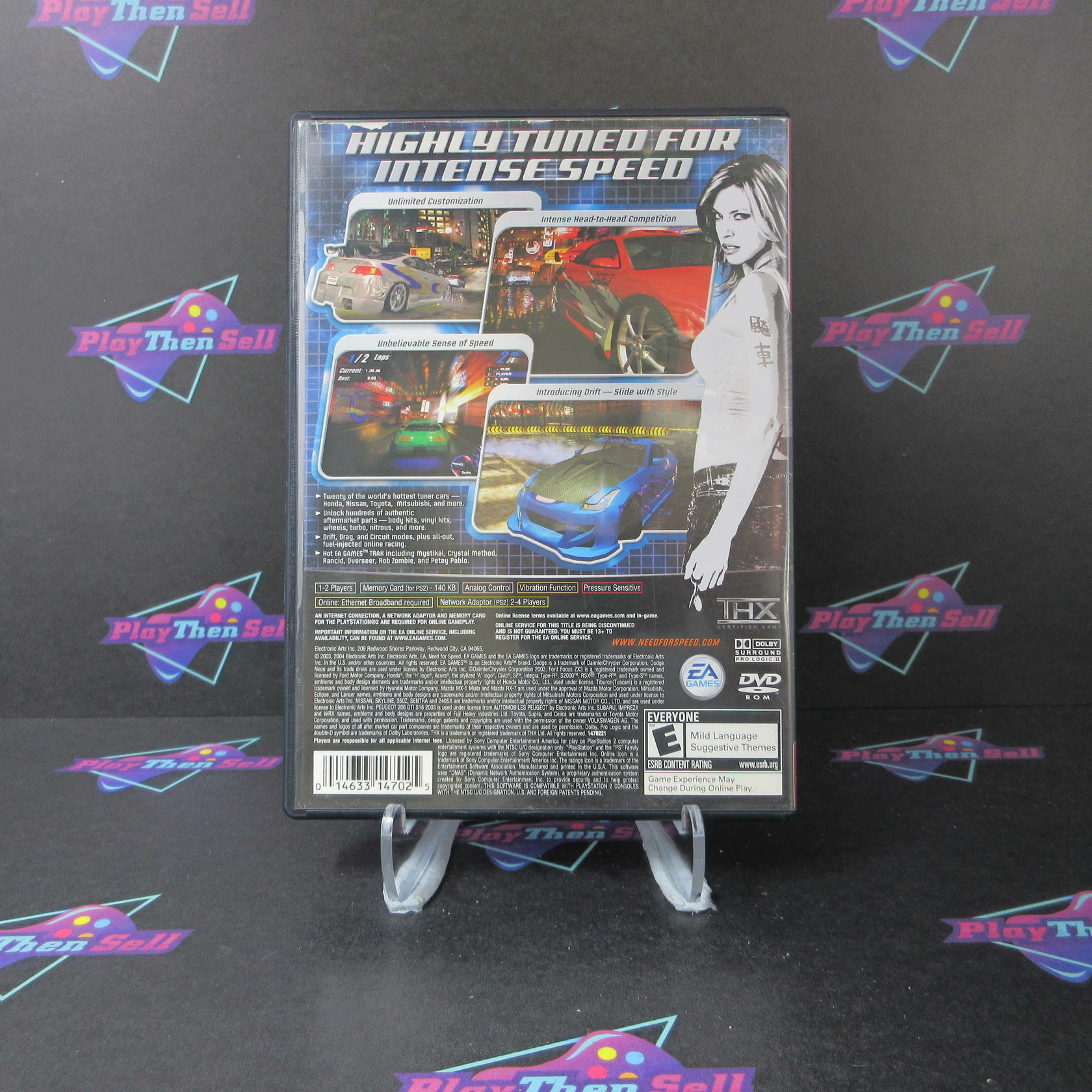 Need for Speed Underground PS2 PlayStation 2 GH Complete - Very Good