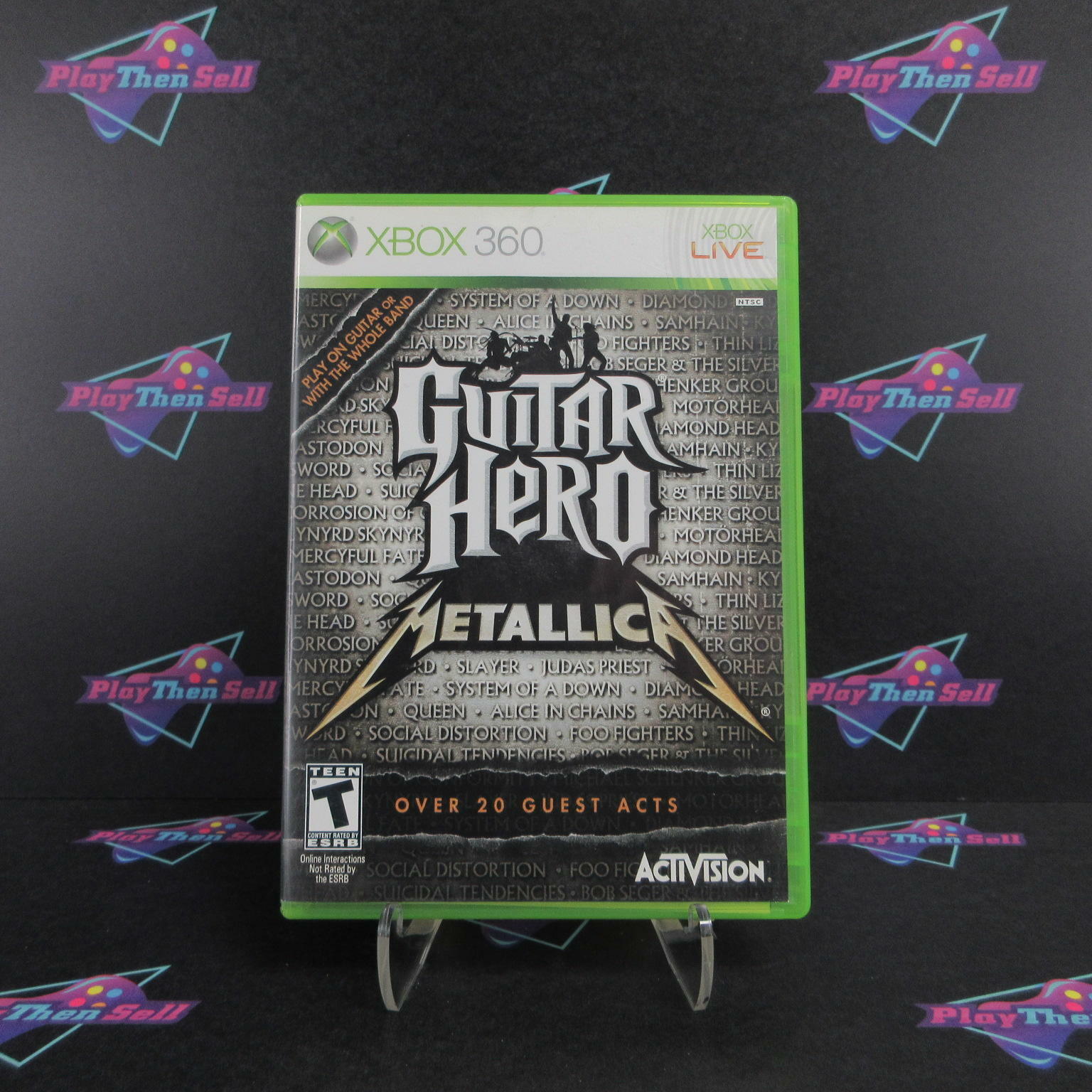 Guitar Hero Metallica Xbox 360 Complete - Very Good