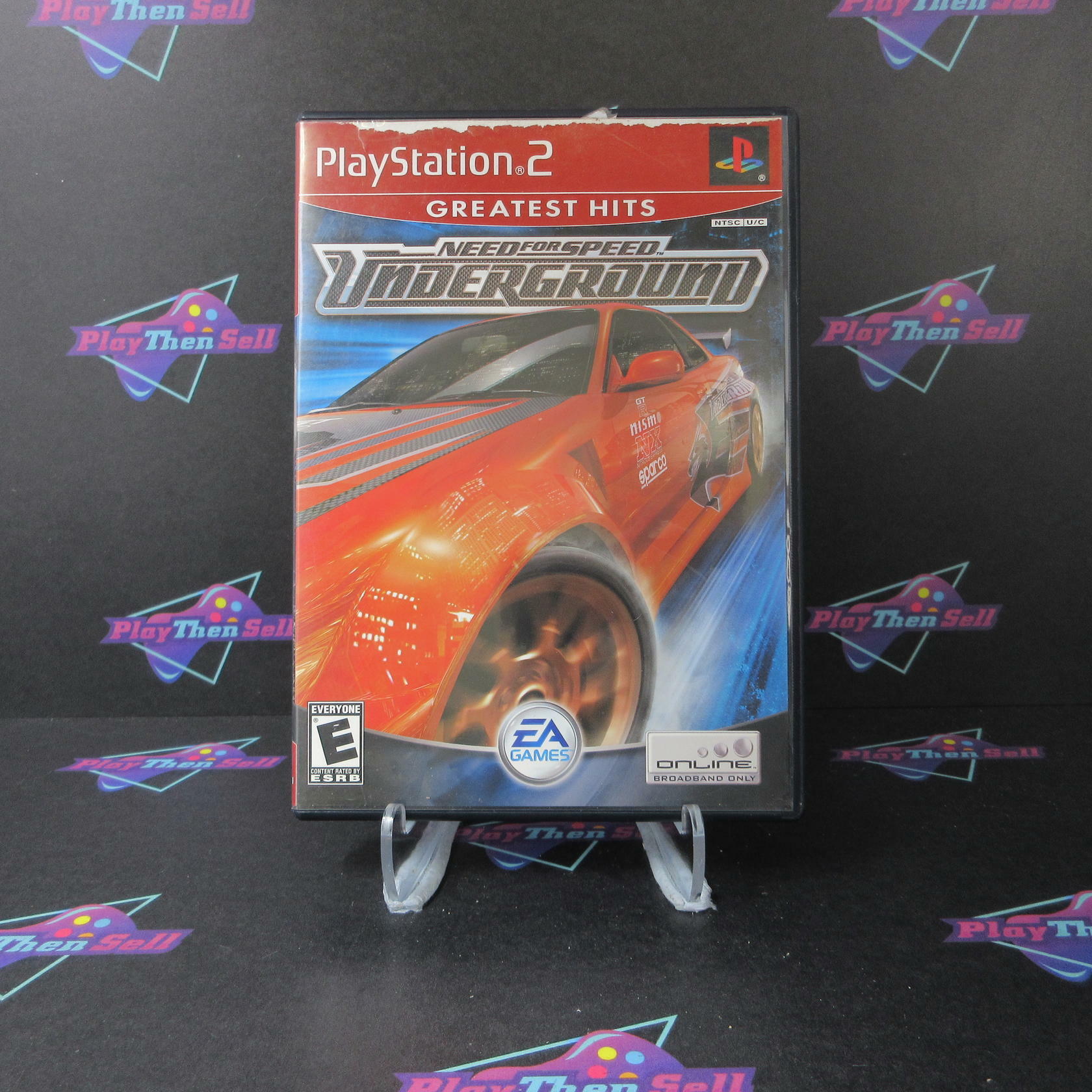 Need for Speed Underground PS2 PlayStation 2 GH Complete - Very Good