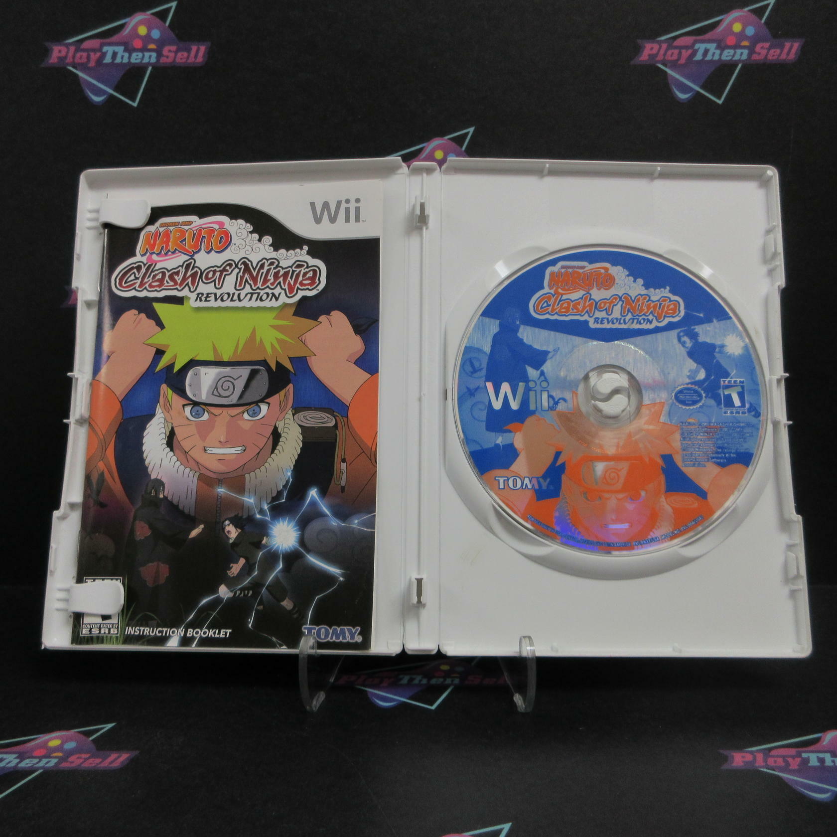 Naruto Clash of Ninja Revolution Nintendo Wii Complete - Very Good