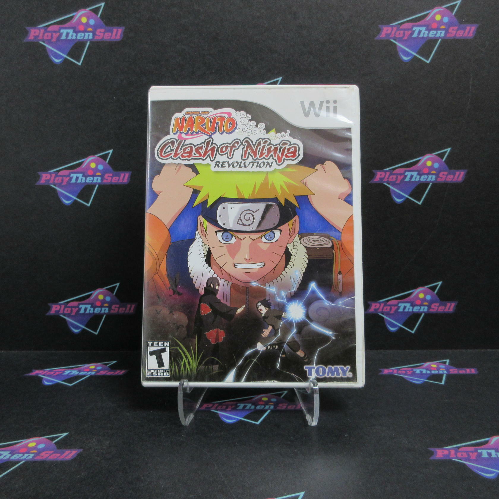 Naruto Clash of Ninja Revolution Nintendo Wii Complete - Very Good