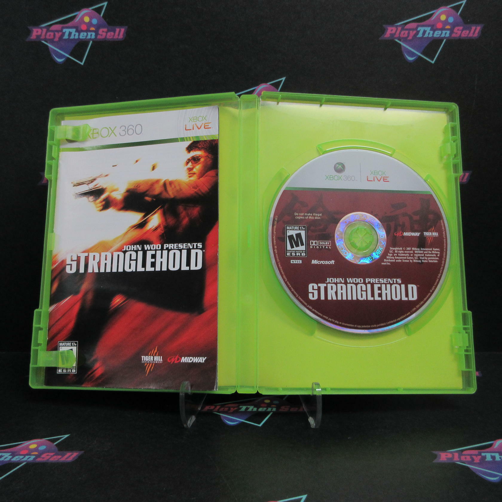 Stranglehold Xbox 360 + Reg Card Complete - Very Good
