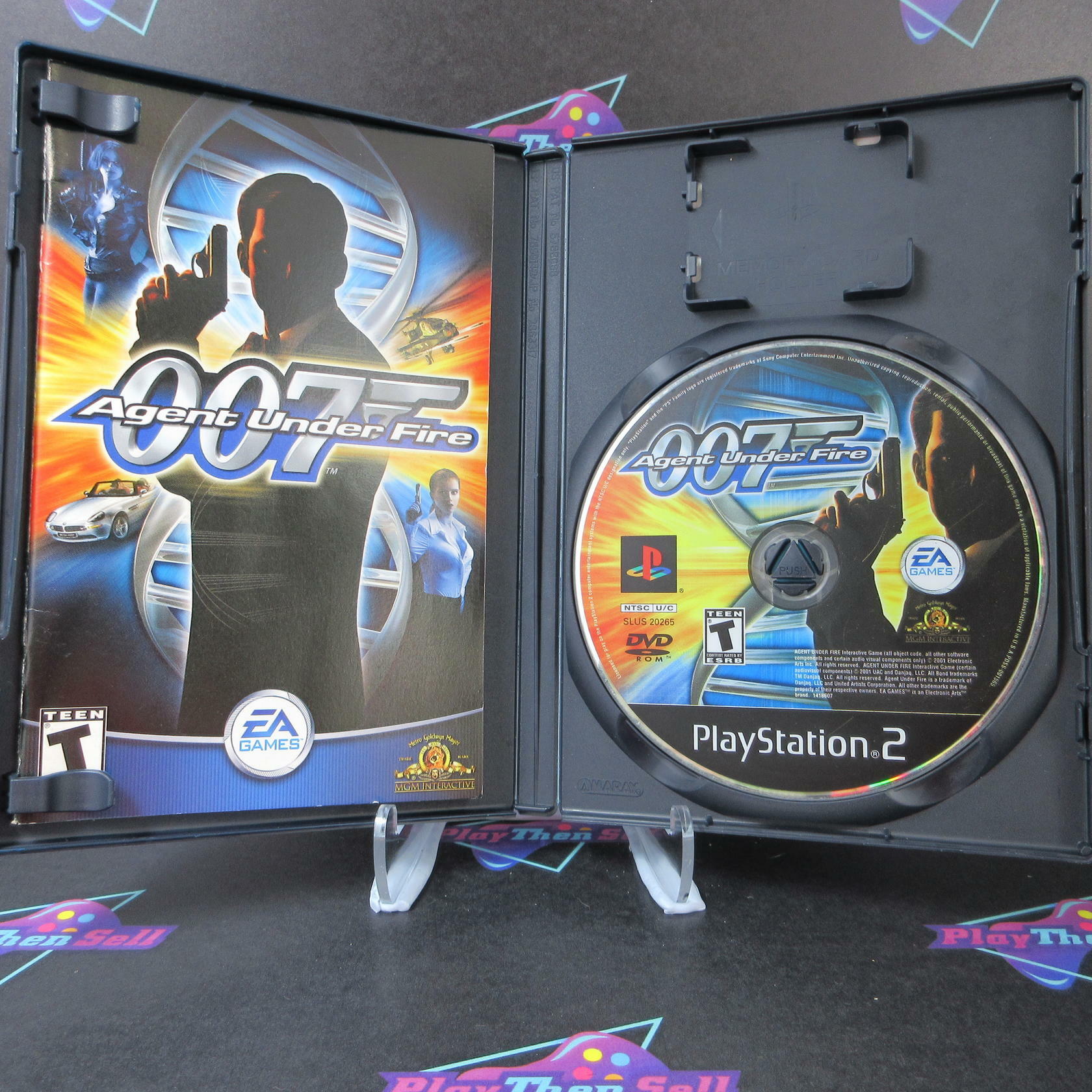 James Bond 007 Agent Under Fire PS2 PlayStation 2 Complete - Very Good