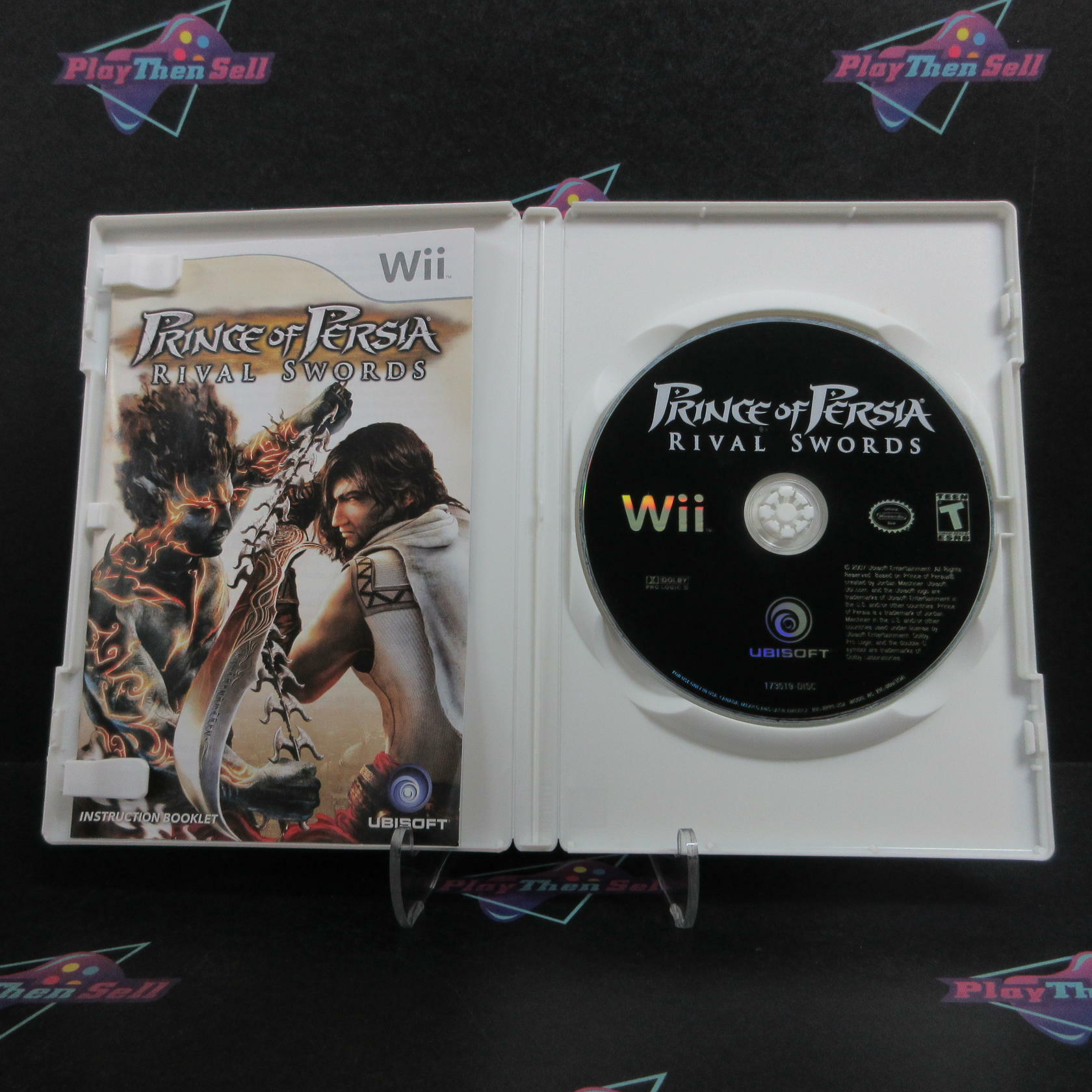 Prince Of Persia Rival Swords Nintendo Wii Complete - Very Good