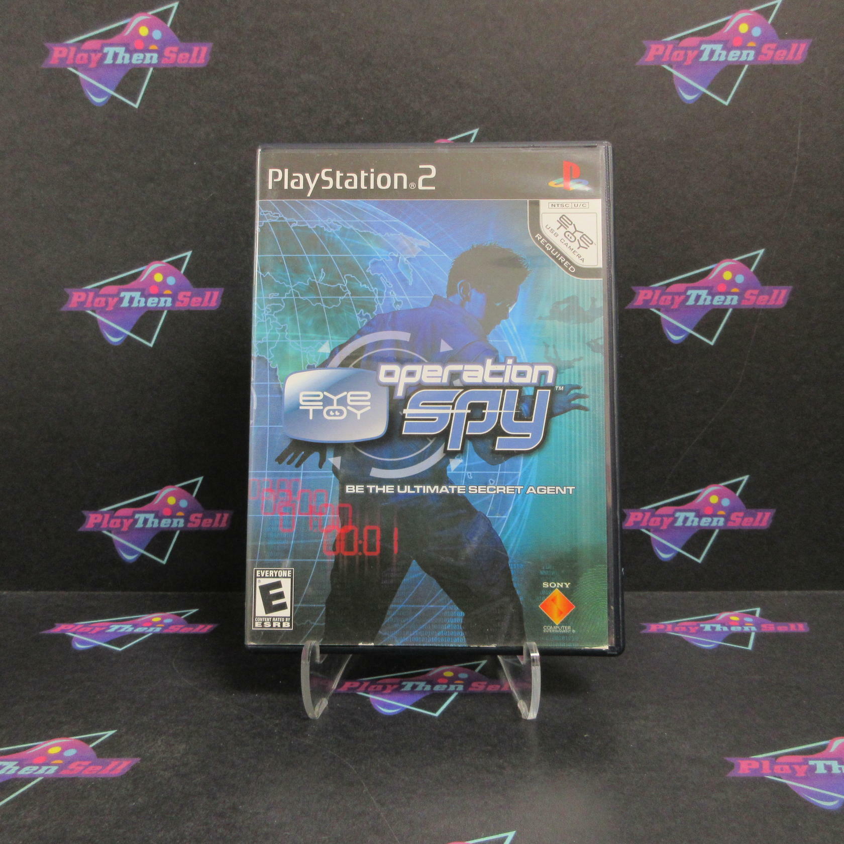 Eye Toy Operation Spy PS2 PlayStation 2 + Reg Card Complete - Very Good