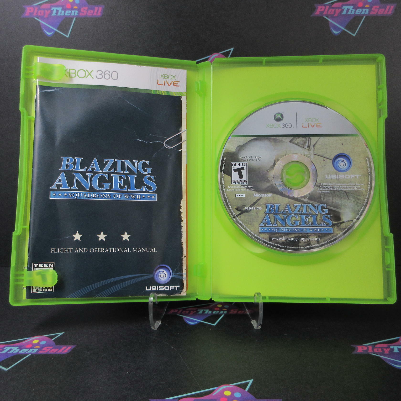 Blazing Angels Squadrons of WWII Xbox 360 Complete - Very Good