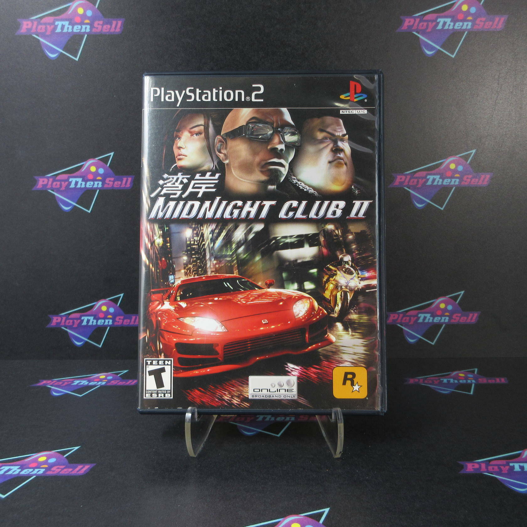 Midnight Club 2 PS2 PlayStation 2 Black Label - Very Good