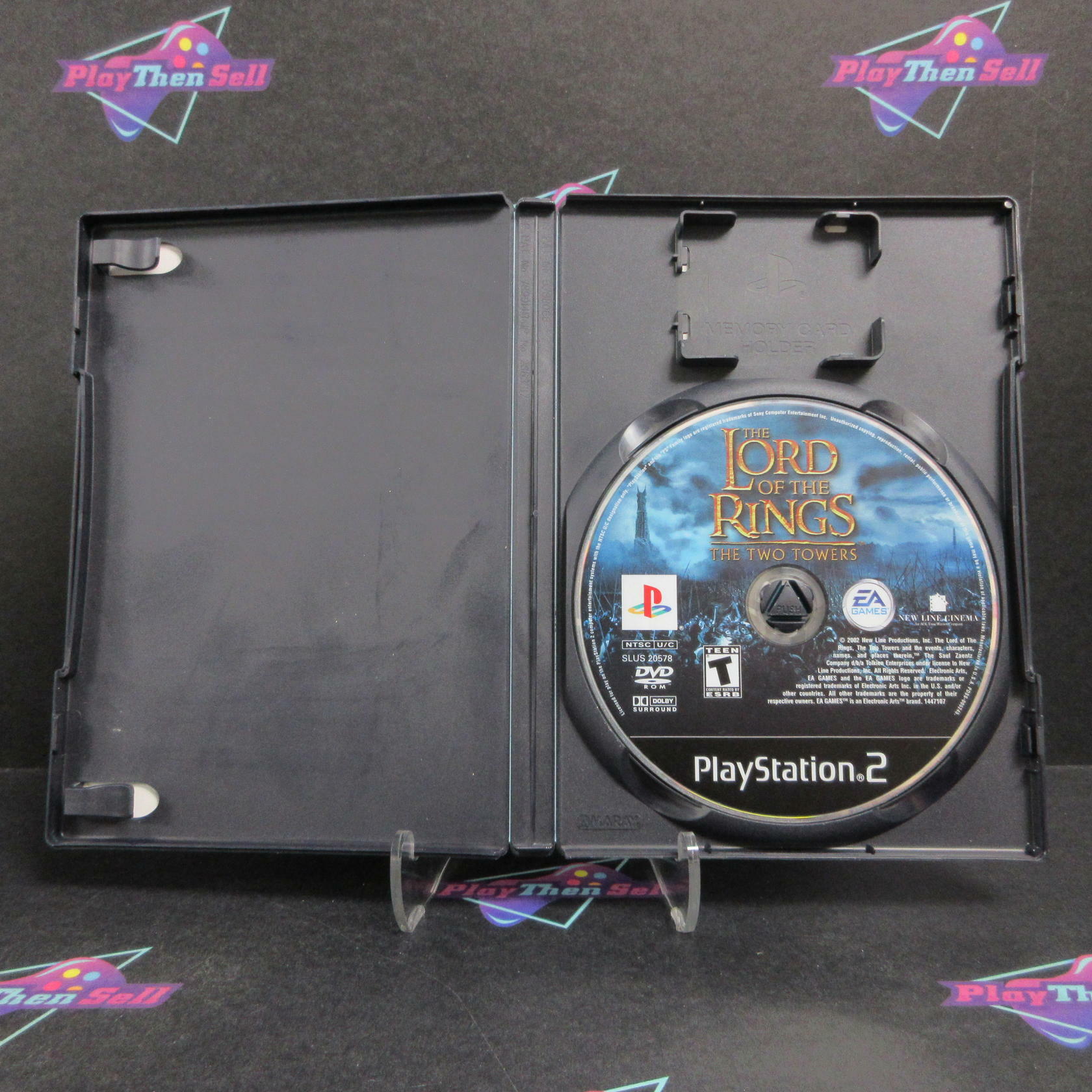 Lord of the Rings The Two Towers PS2 PlayStation 2 - Very Good