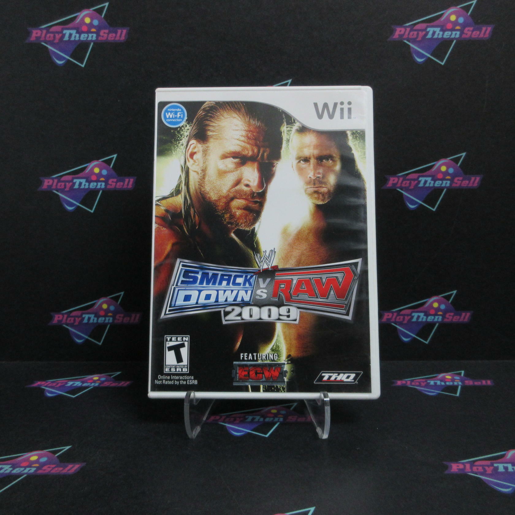 WWE SmackDown vs. Raw 2009 Nintendo Wii - Very Good