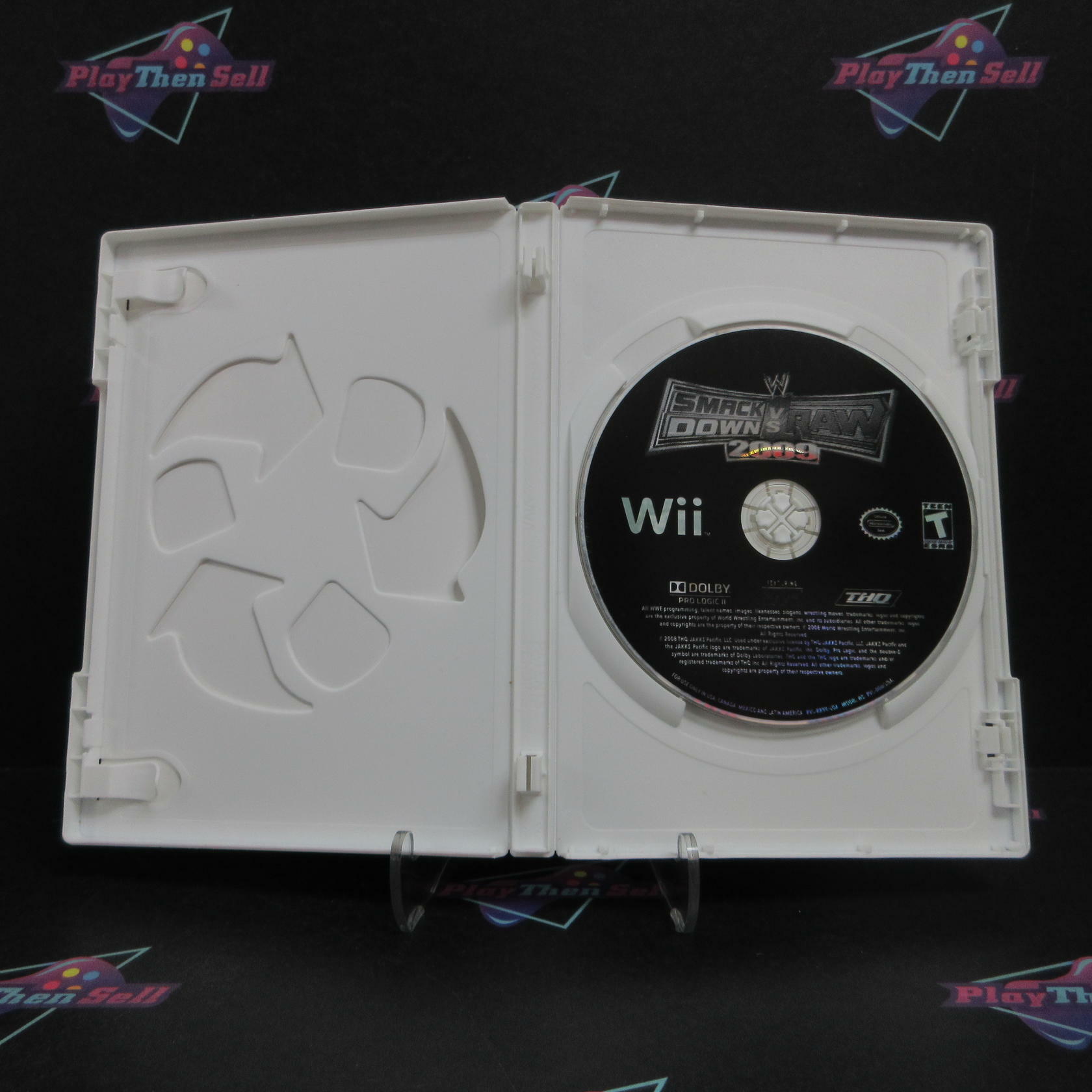 WWE SmackDown vs. Raw 2009 Nintendo Wii - Very Good