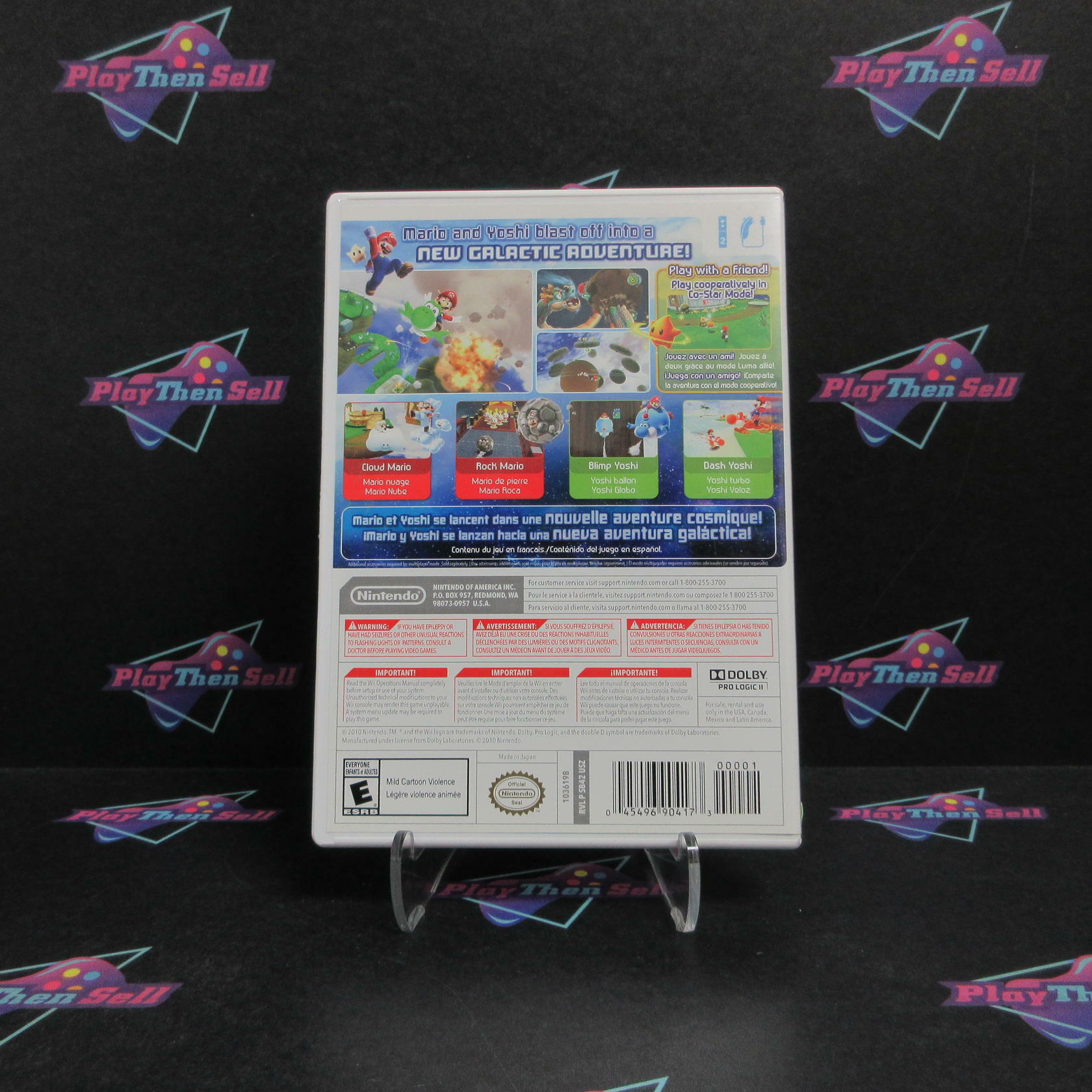 Super Mario Galaxy 2 Nintendo Wii Nintendo Selects - Very Good