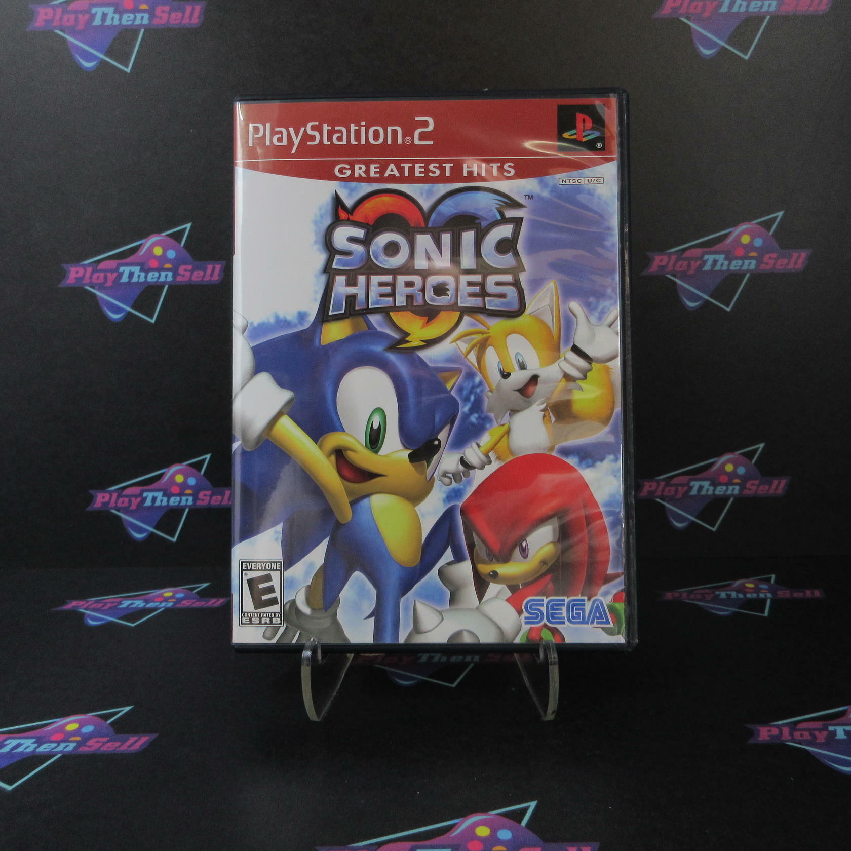 Sonic Heroes PS2 PlayStation 2 Greatest Hits - Very Good