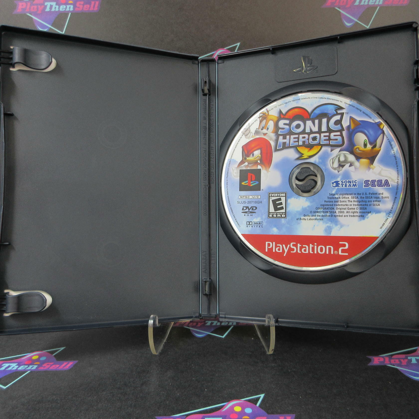 Sonic Heroes PS2 PlayStation 2 Greatest Hits - Very Good