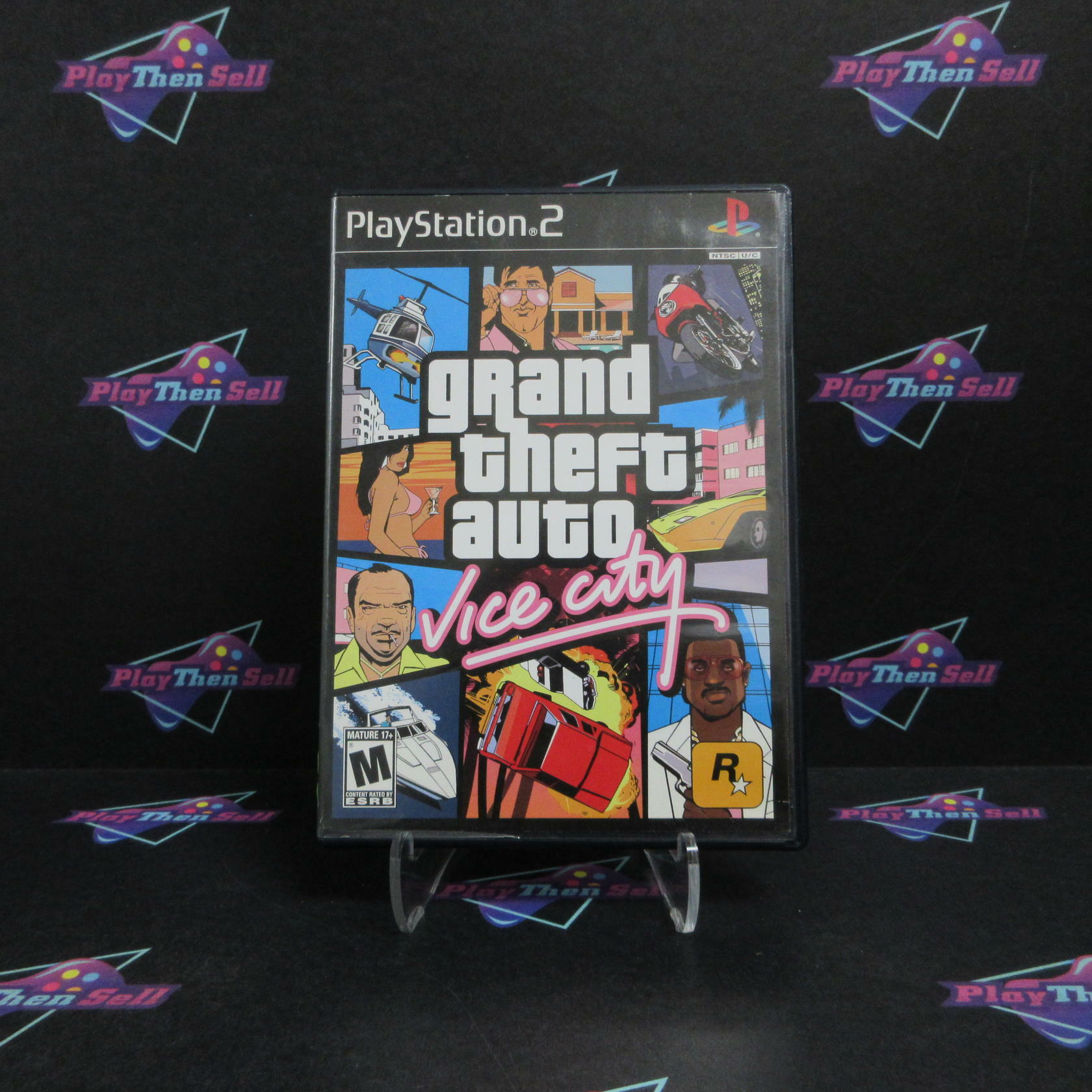 Grand Theft Auto Vice City Trilogy PS2 PlayStation 2 - Very Good