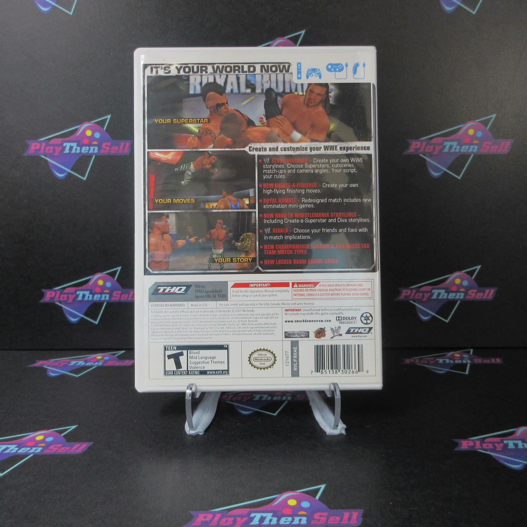 WWE SmackDown vs. Raw 2010 Nintendo Wii - Very Good