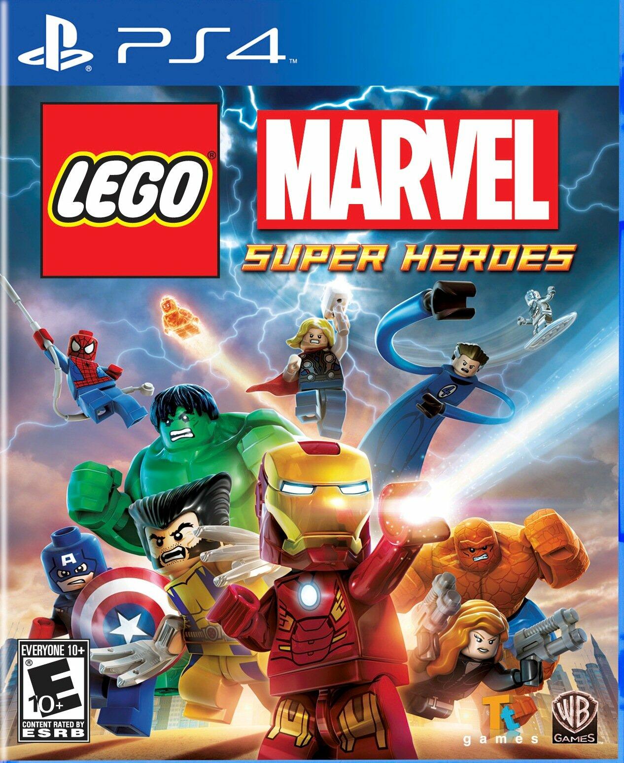LEGO Marvel Super Heroes PS4 PlayStation 4 Complete - Refurbished