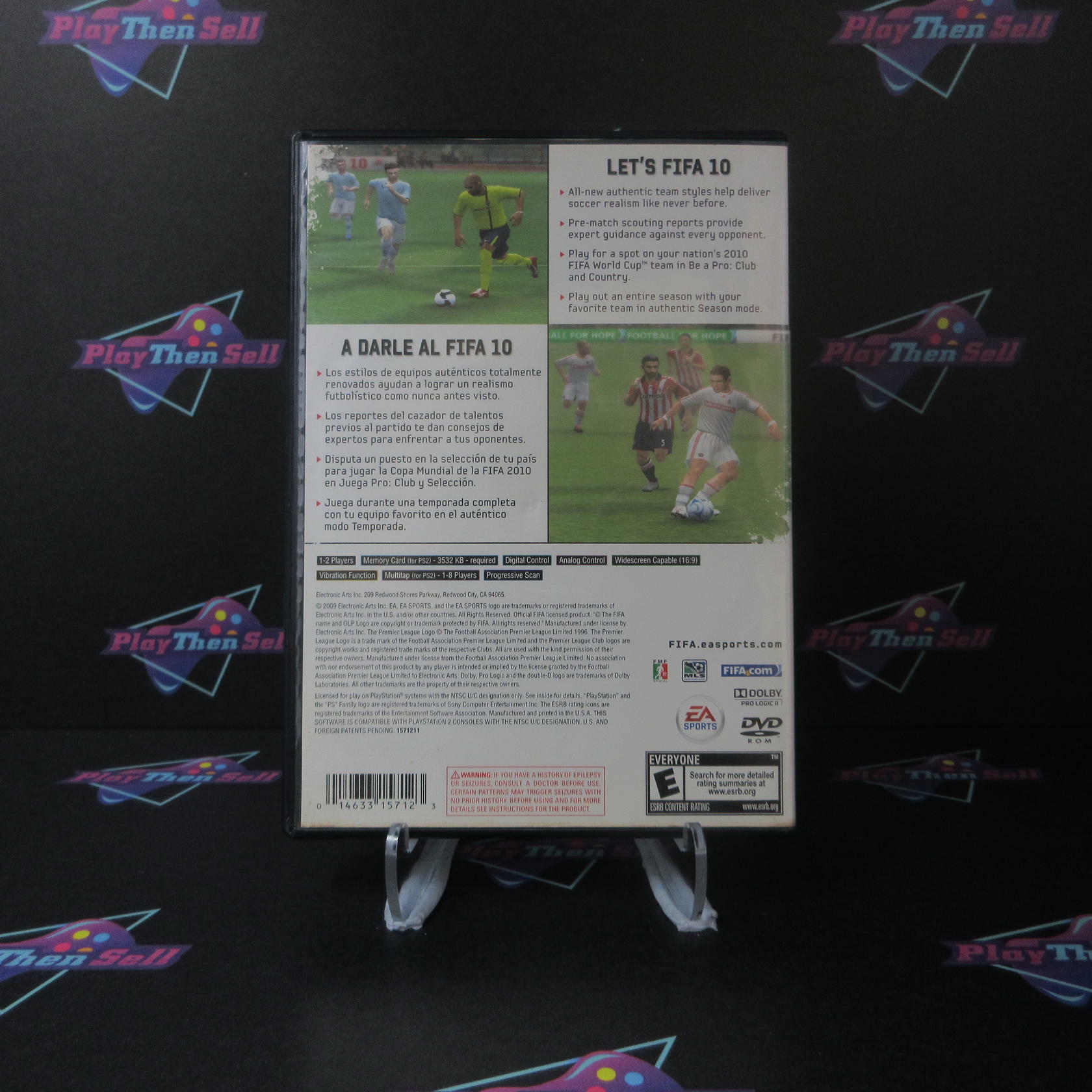 FIFA Soccer 10 PS2 PlayStation 2 - Very Good