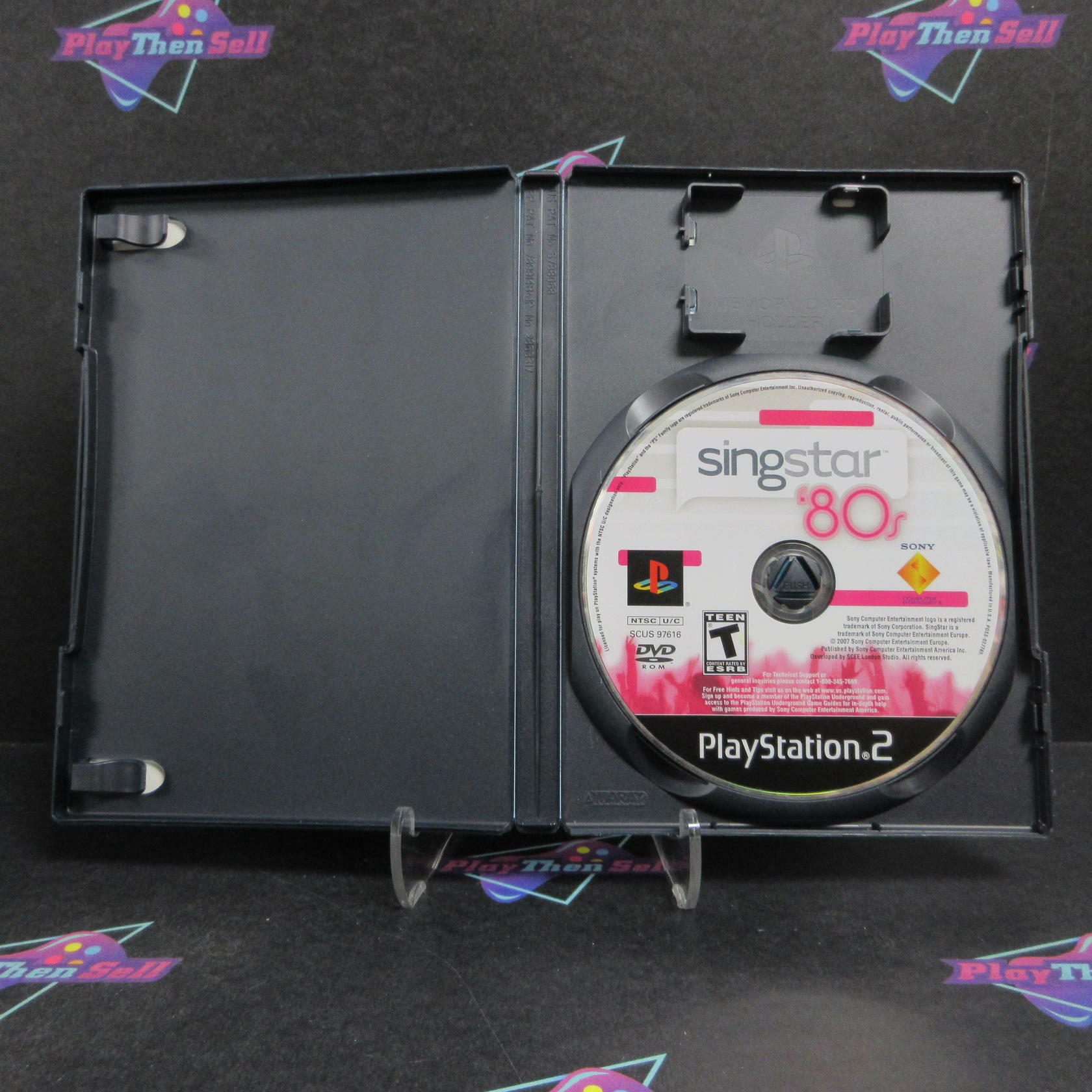 SingStar 80's PS2 Playstation 2 - Very Good