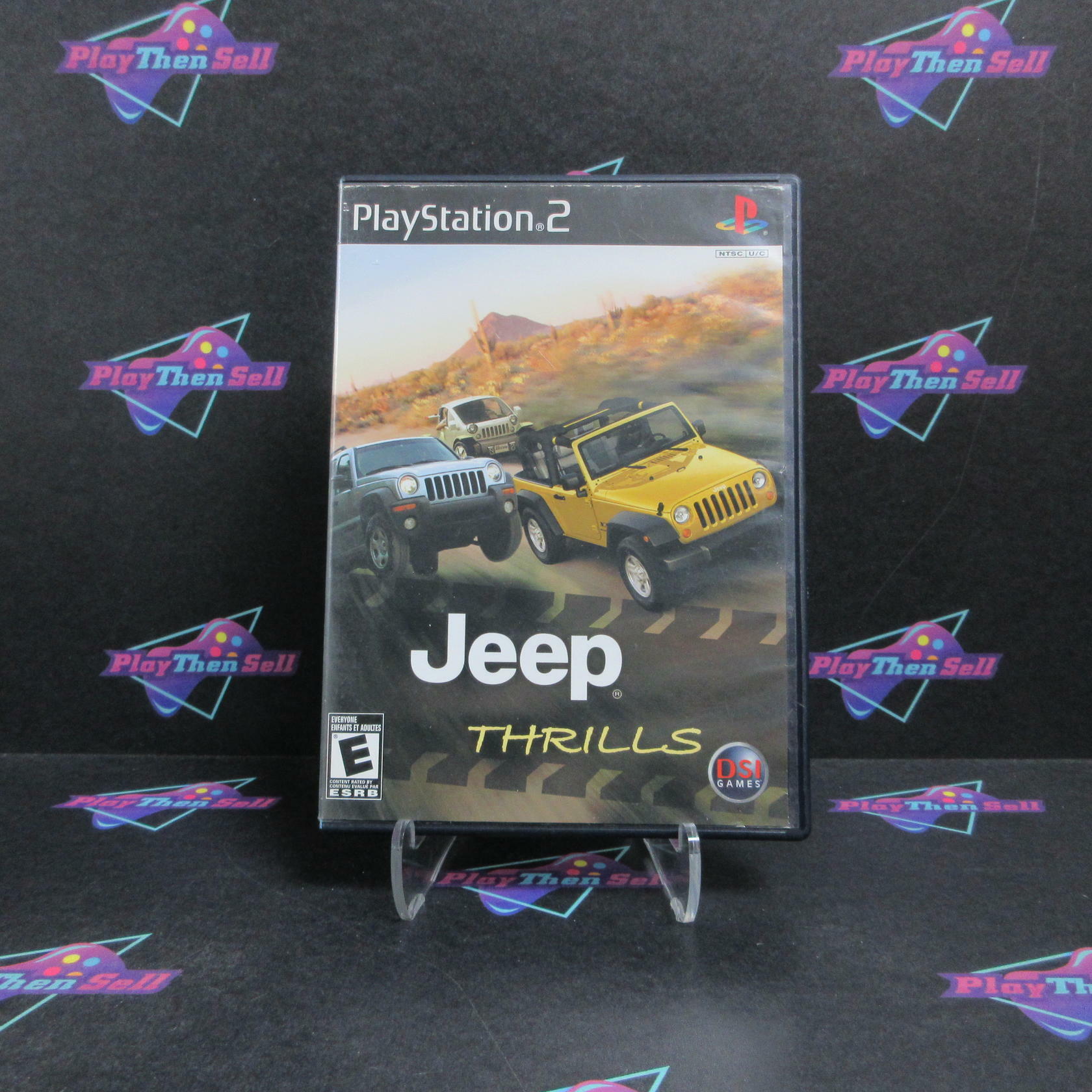Jeep Thrills PS2 PlayStation 2 Complete - Very Good