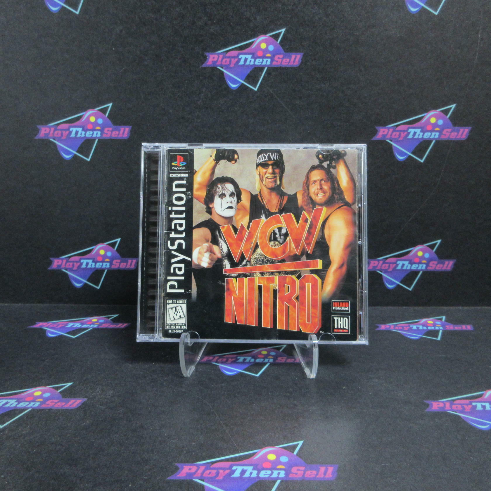 WCW Nitro PS1 PlayStation 1 Complete - Very Good