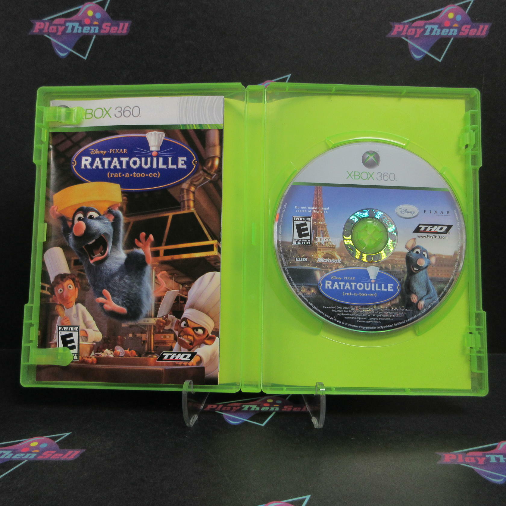 Ratatouille Xbox 360 + Movie Ticket Complete - Very Good