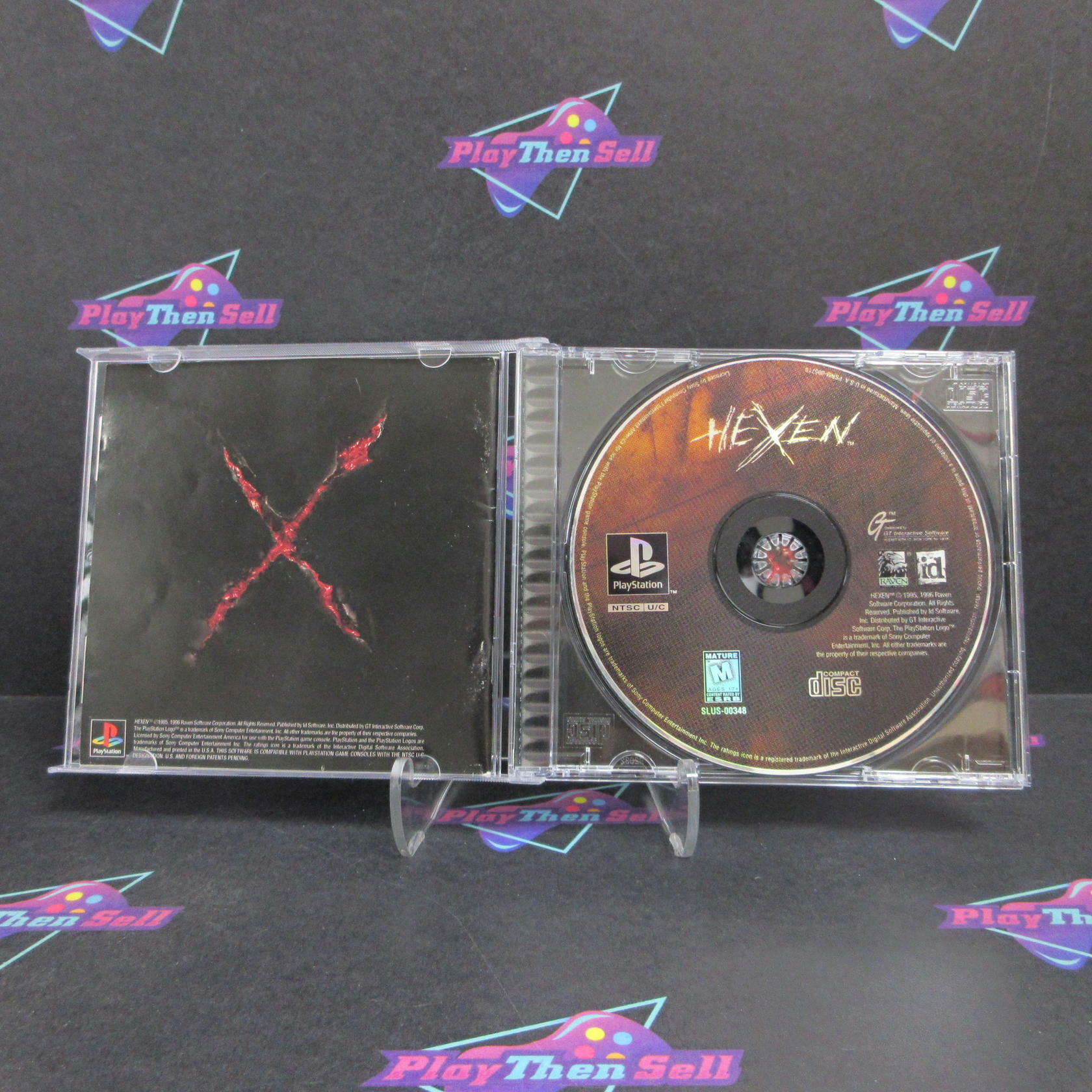 Hexen PS1 PlayStation 1 + Reg Card Complete - Refurbished