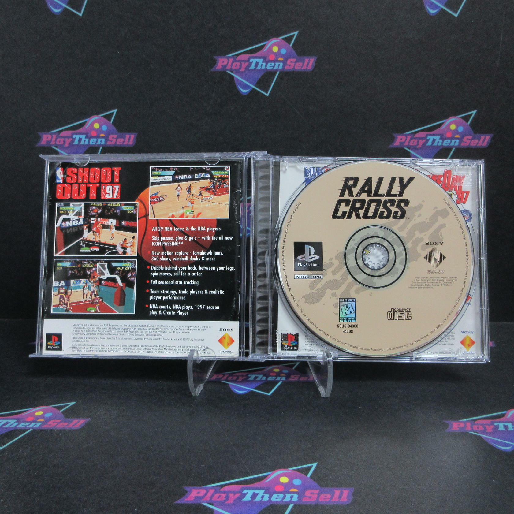 Rally Cross PS1 PlayStation 1 Complete - Very Good