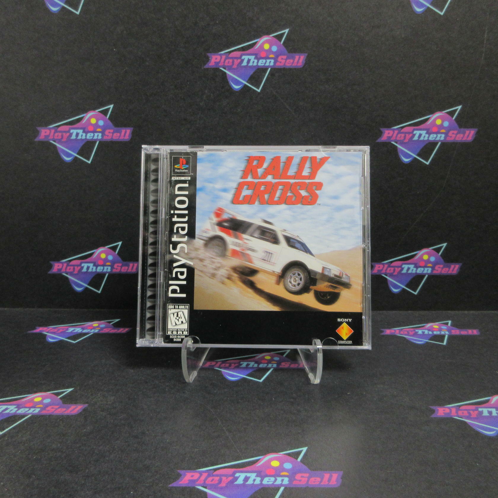 Rally Cross PS1 PlayStation 1 Complete - Very Good